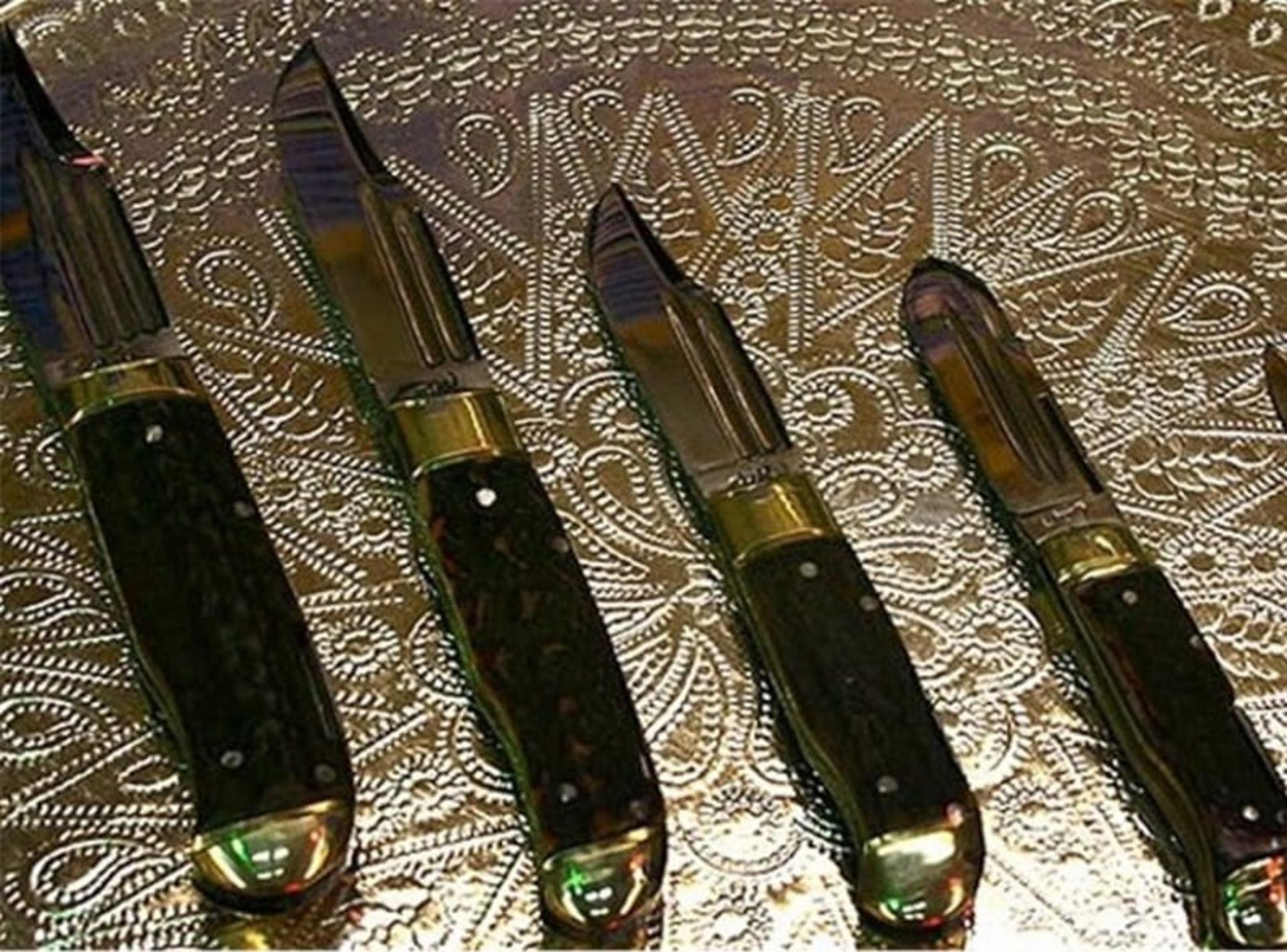 انواع چاقوی زنجانی