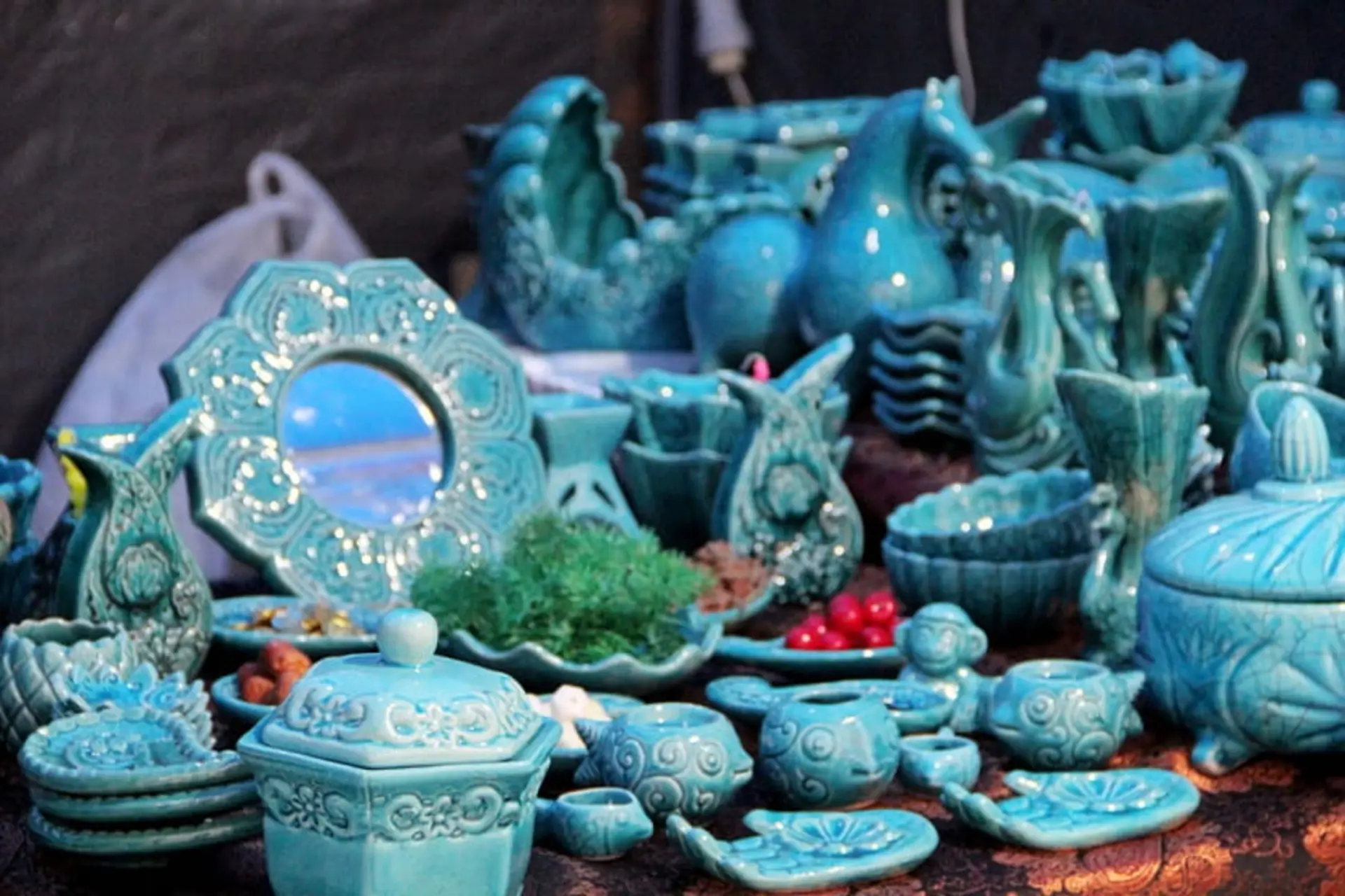 سفال آبی همدان