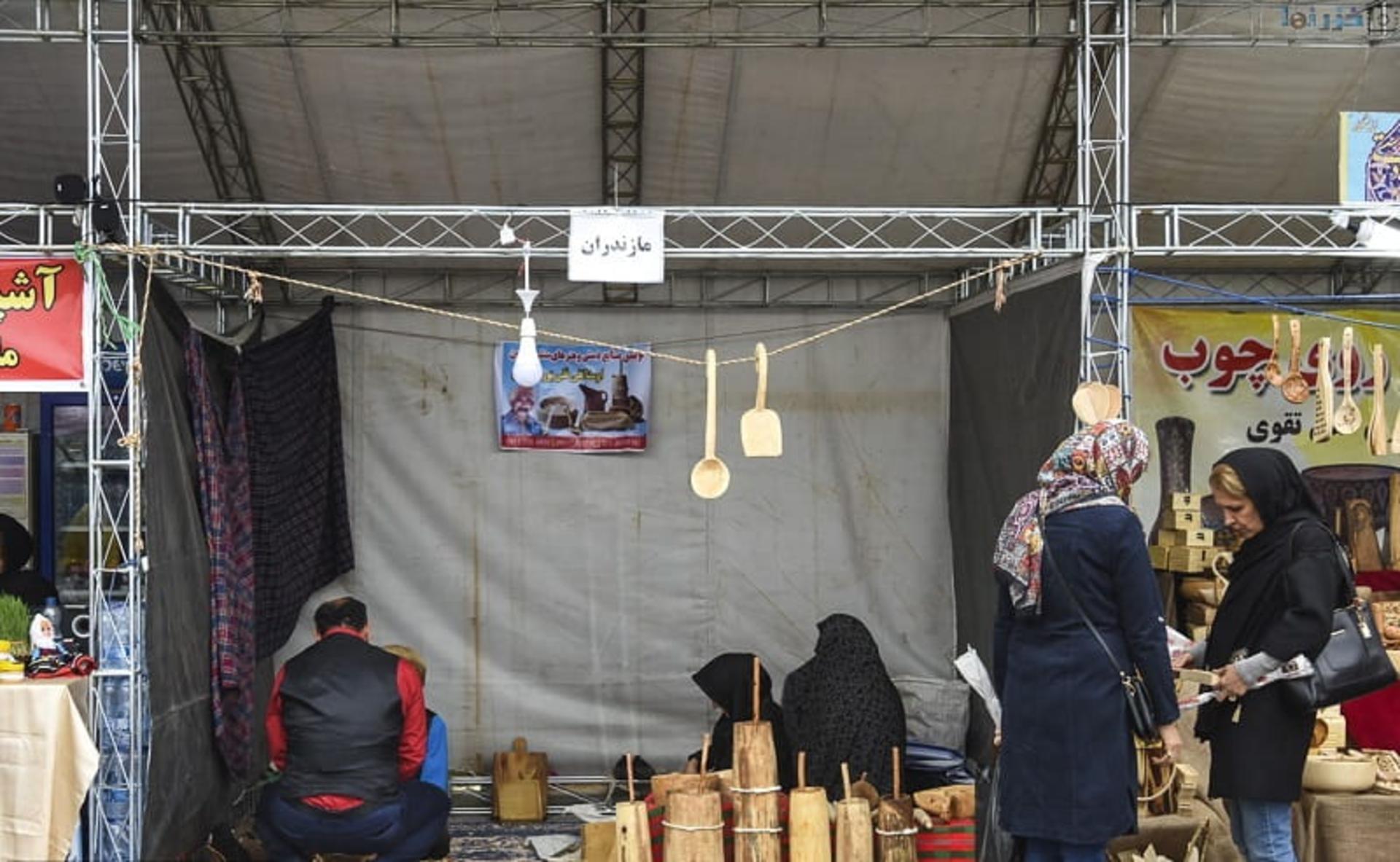 بازارچه صنایع دستی در ساری