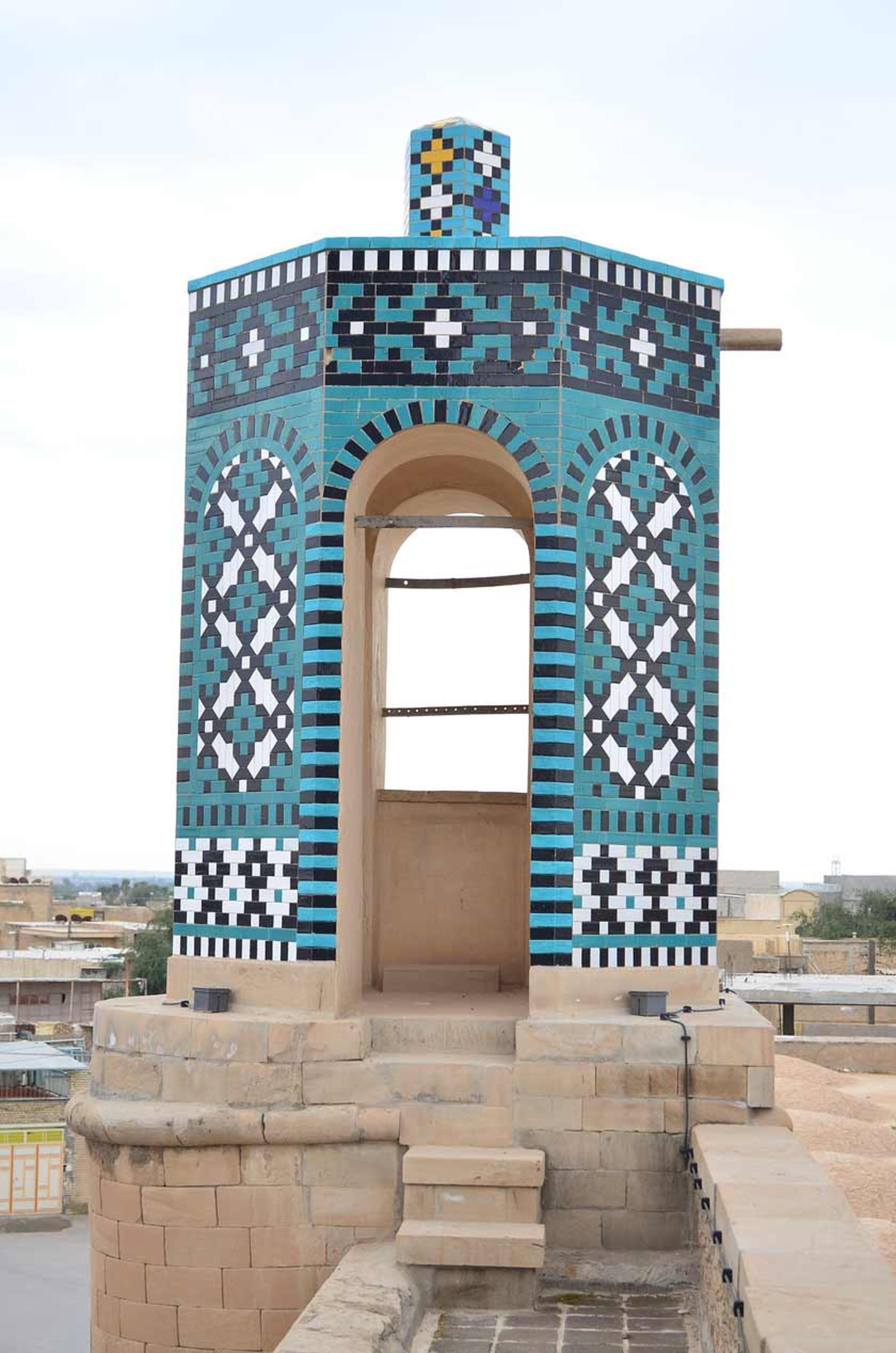 تزیینات معماری در بنای مسجد جامع شوشتر