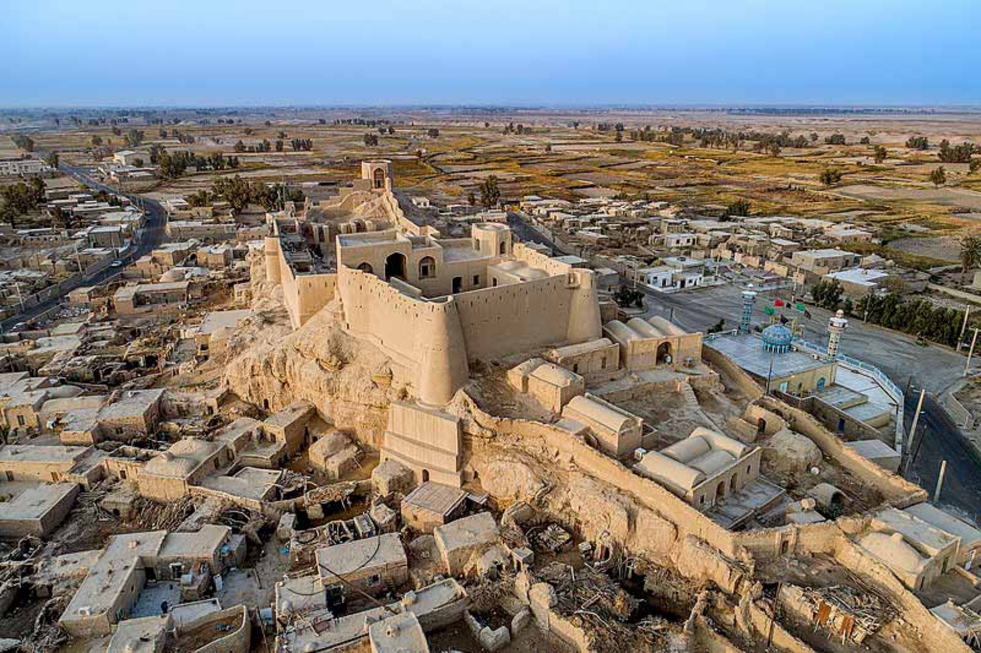 قلعه سه کوهه از نمای بالا