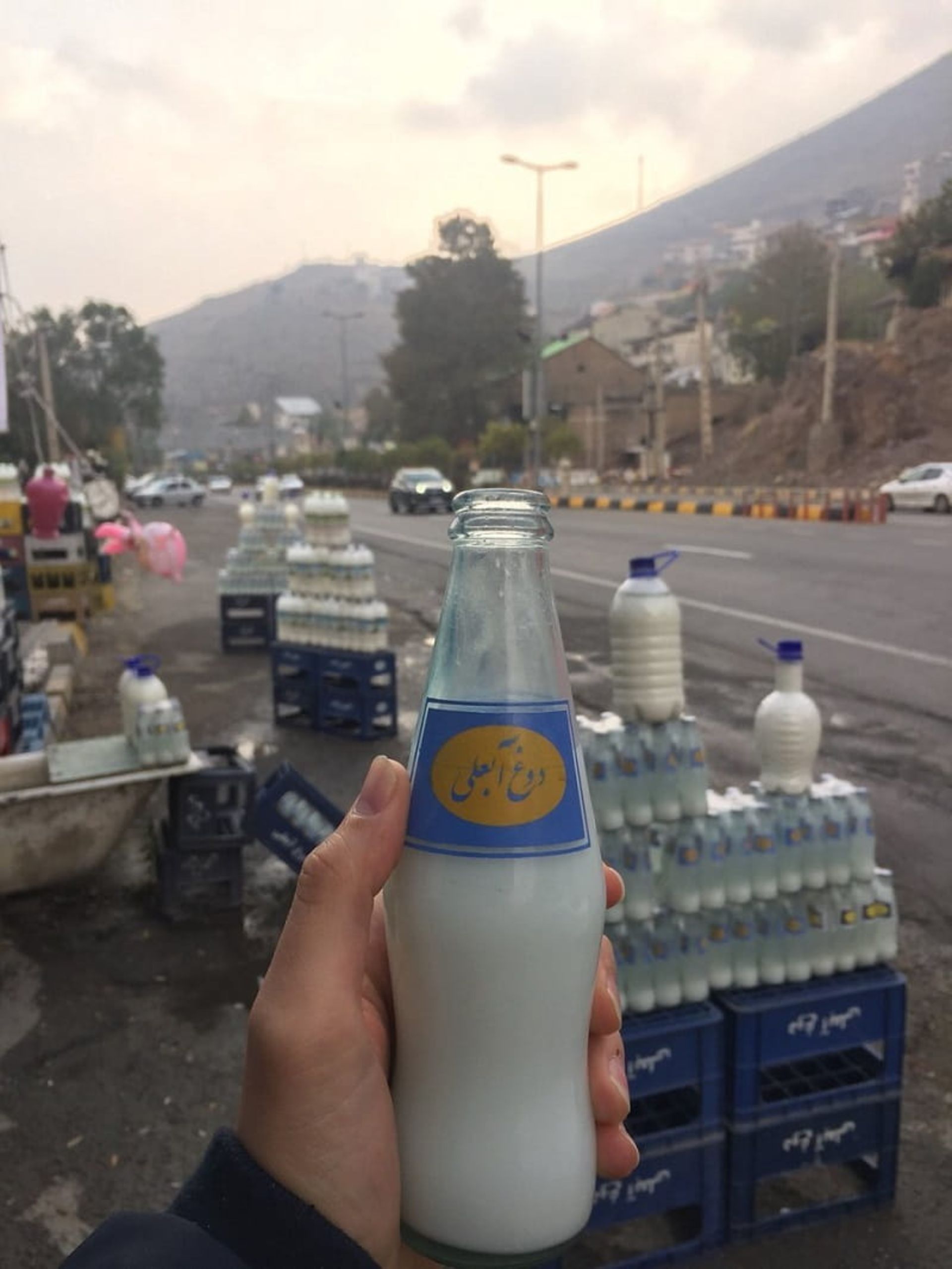 نوشیدن دوغ آبعلی