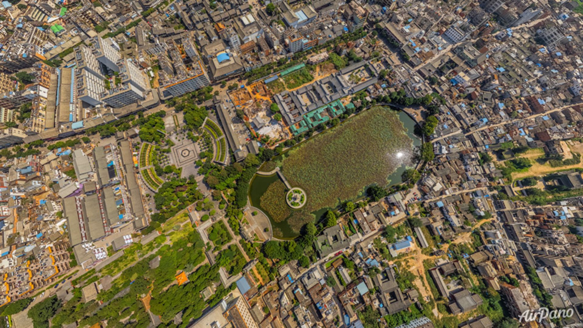 عکس هوایی از استان یون‌نان