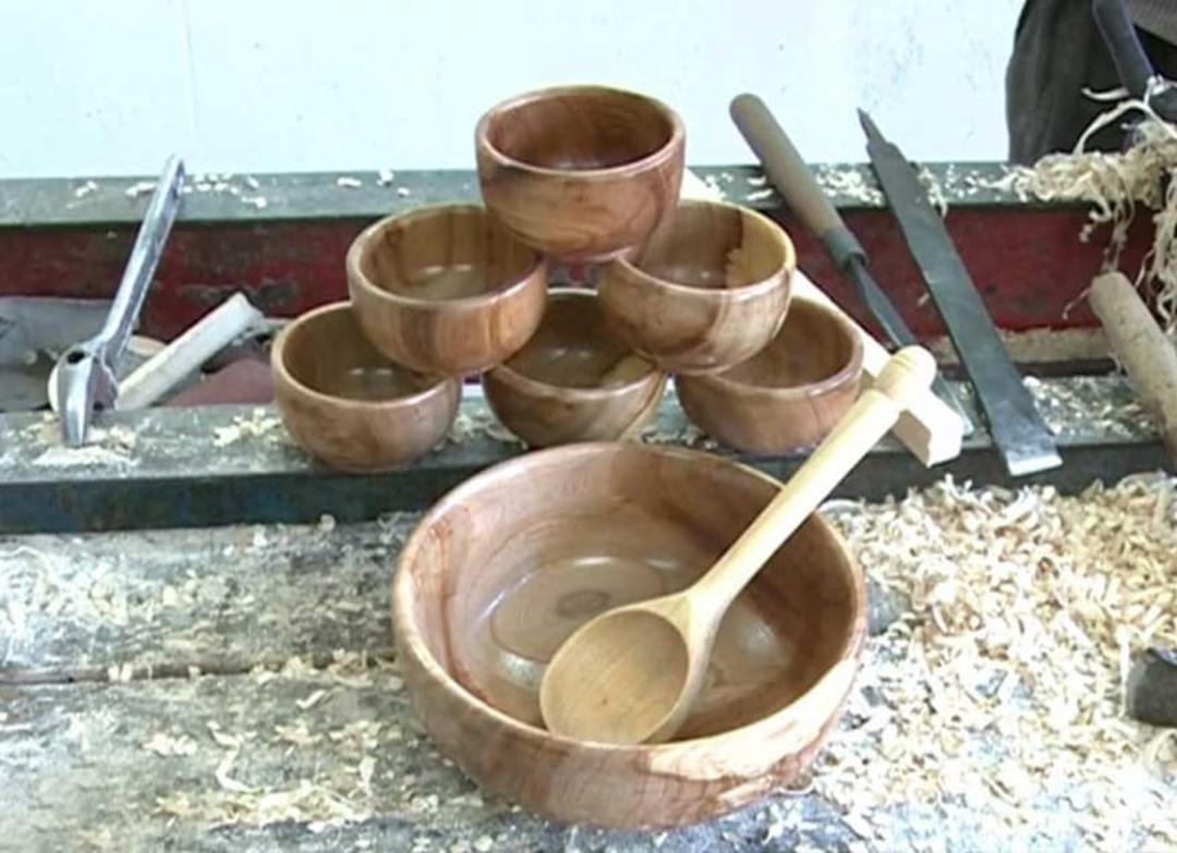 کاسه چوبی گیلان