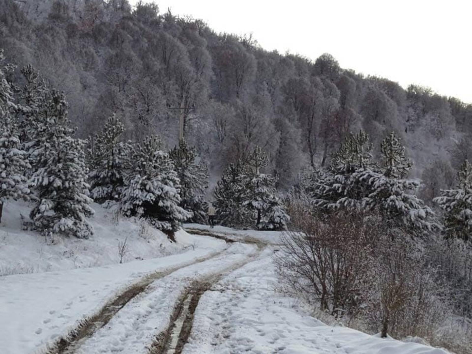 تصاویر روستای درازنو پوشیده از برف