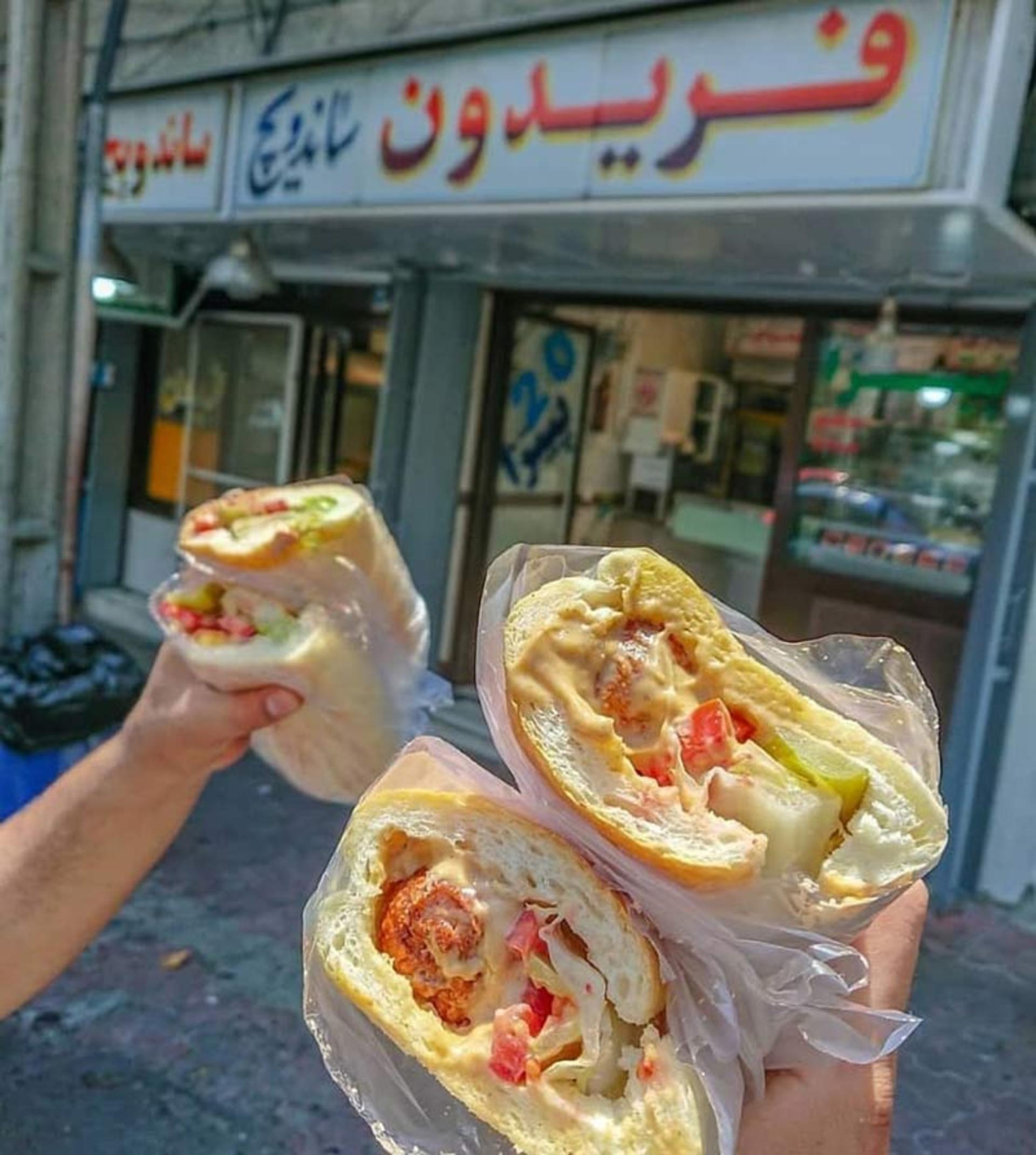 ساندویچ های ساندویچی فریدون