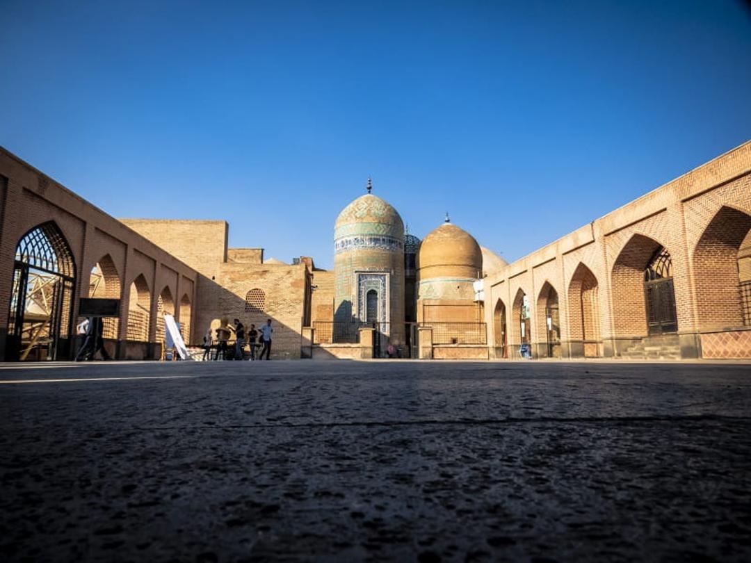 صحن آرامگاه شیخ صفی الدین اردبیلی