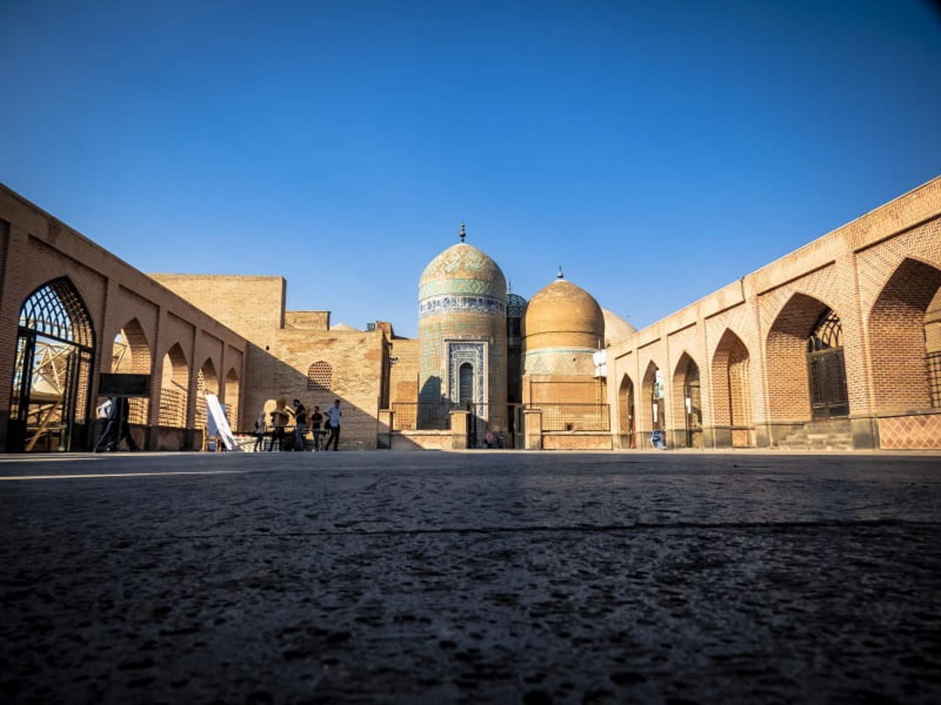 صحن آرامگاه شیخ صفی الدین اردبیلی