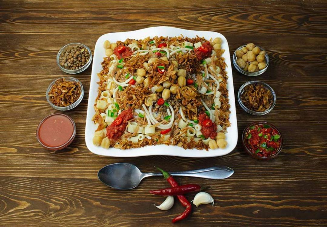 کوشاری، غذای مصری