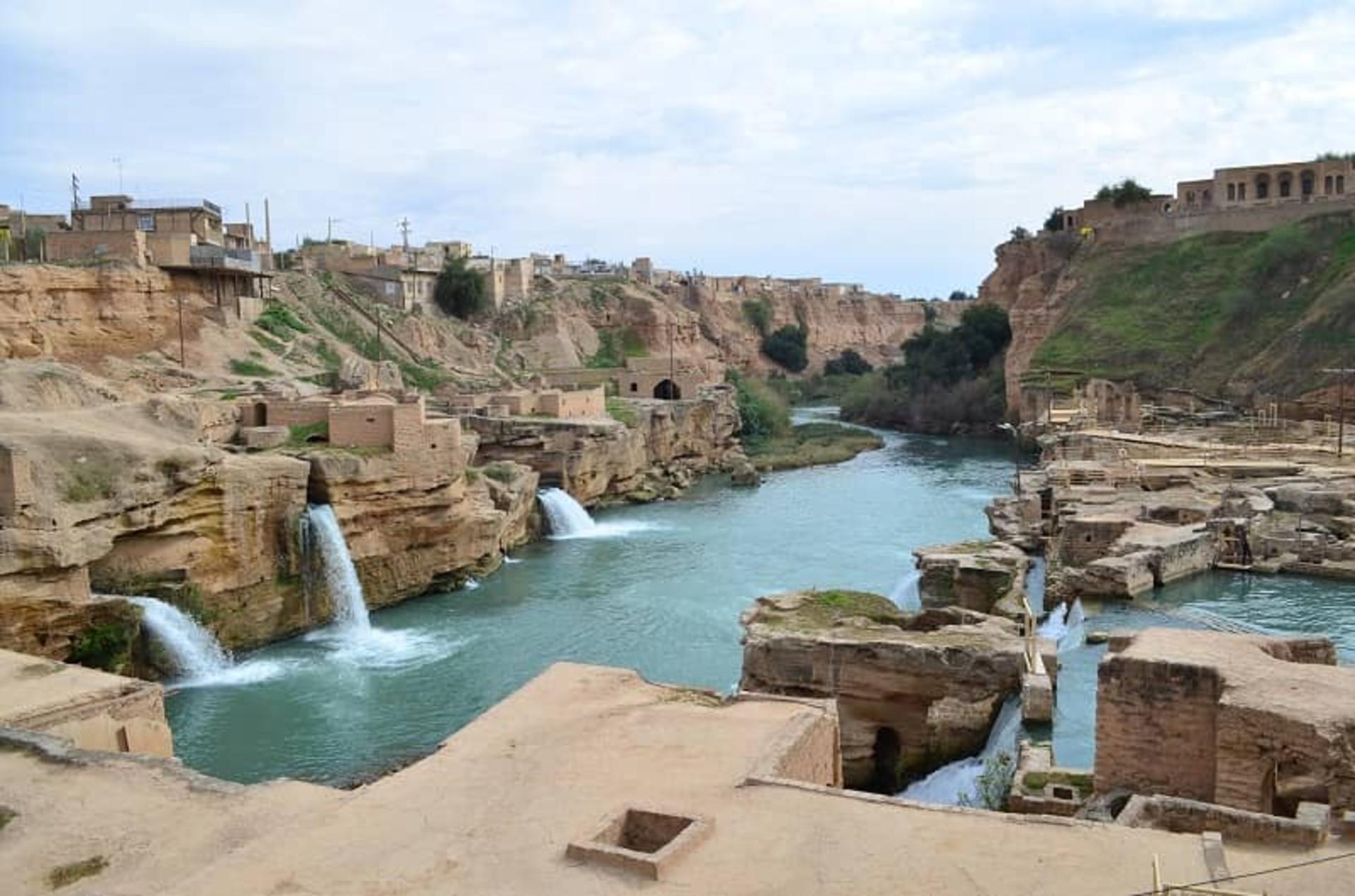 مجموعه تاریخی آسیاب های آبی شوش در شهر شوشتر