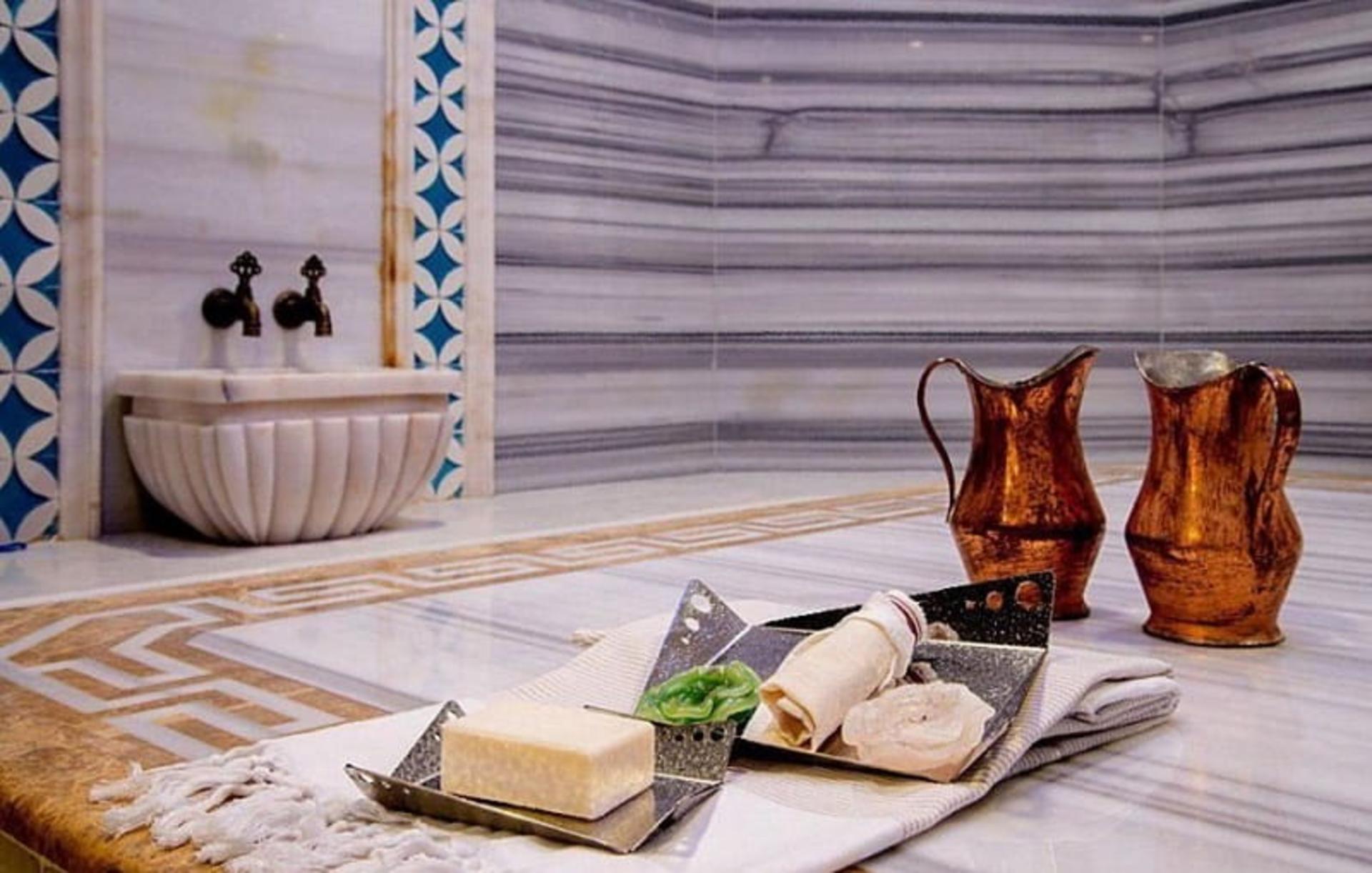 بسته های حمام در حمام خرم سلطان