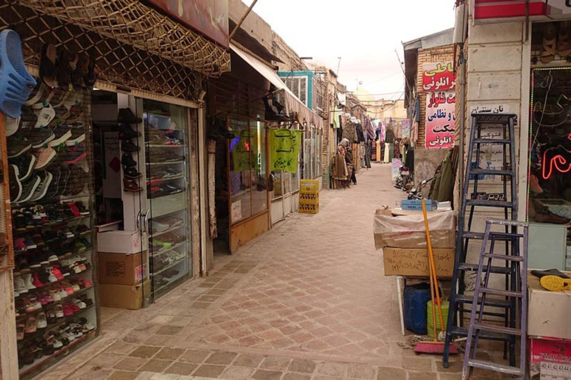 بازارچه خیاط‌ها در سبزه میدان بجنورد