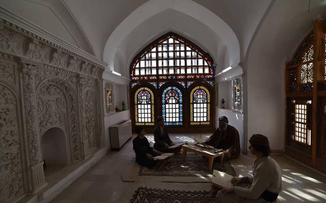 فضای داخل عمارت آصف وزیری