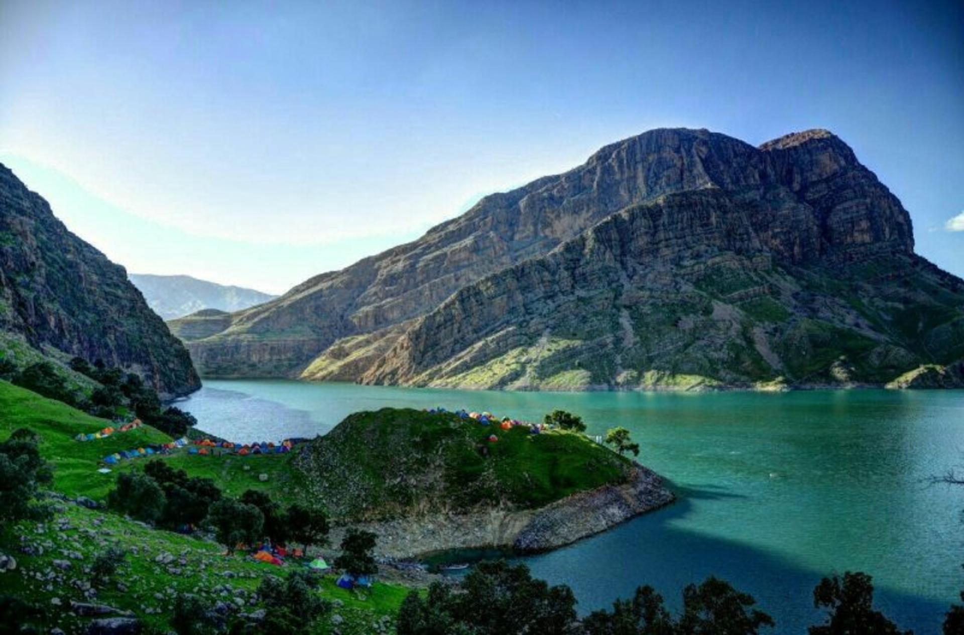 کمپینگ در طبیعت منطقه حفاظت شده هلن
