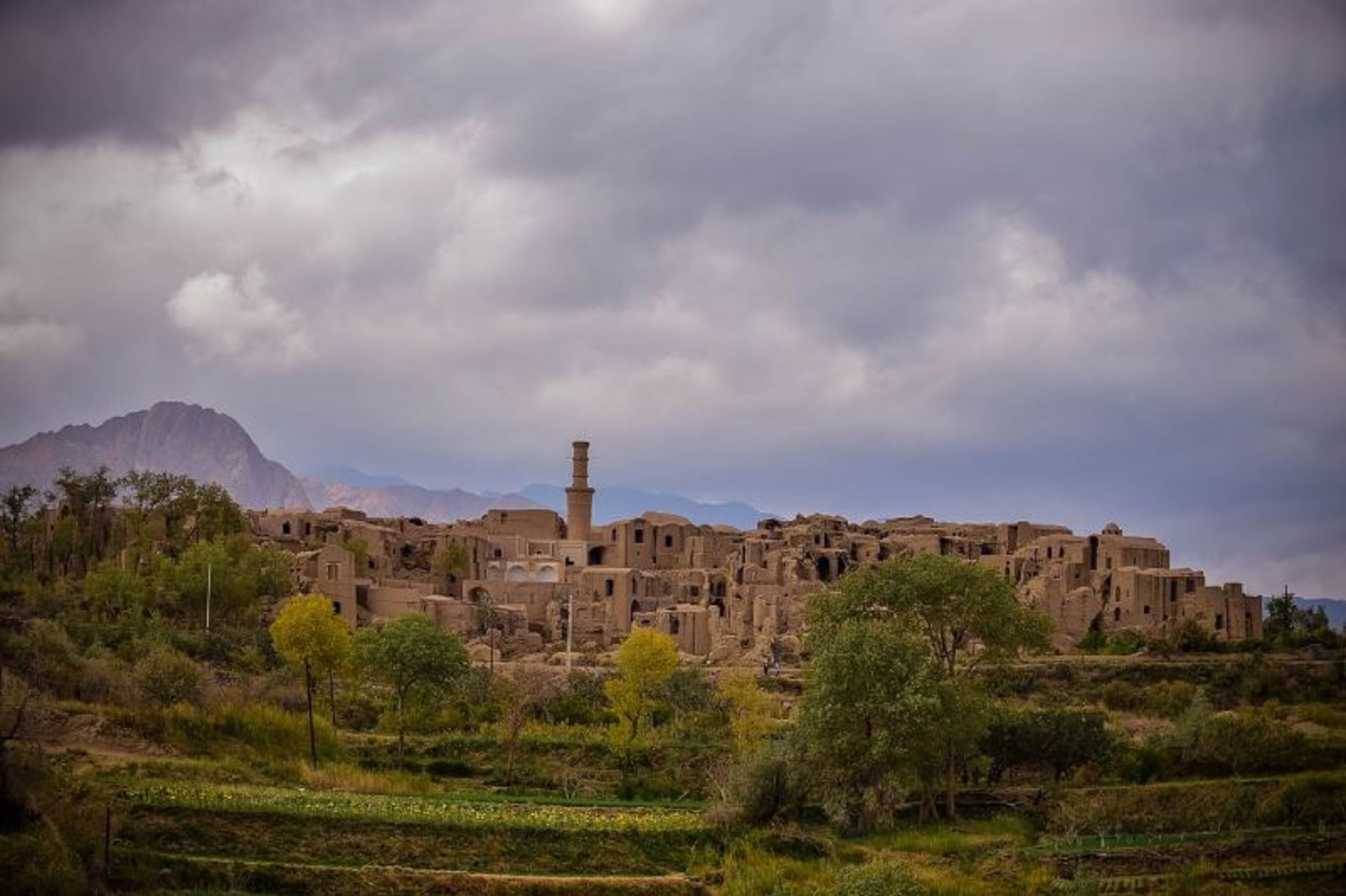 چشم‌اندازی از روستای خرانق