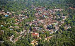 نمایی از شهر دماوند
