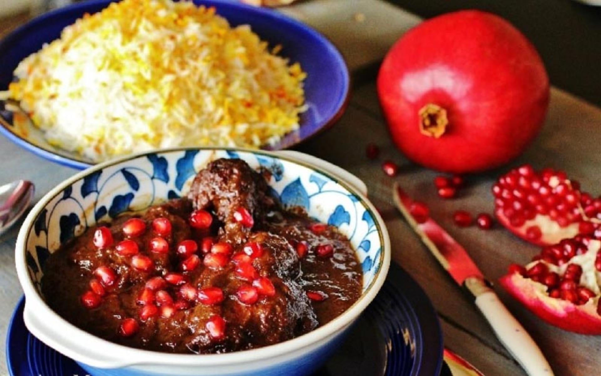 خورش انار مسما