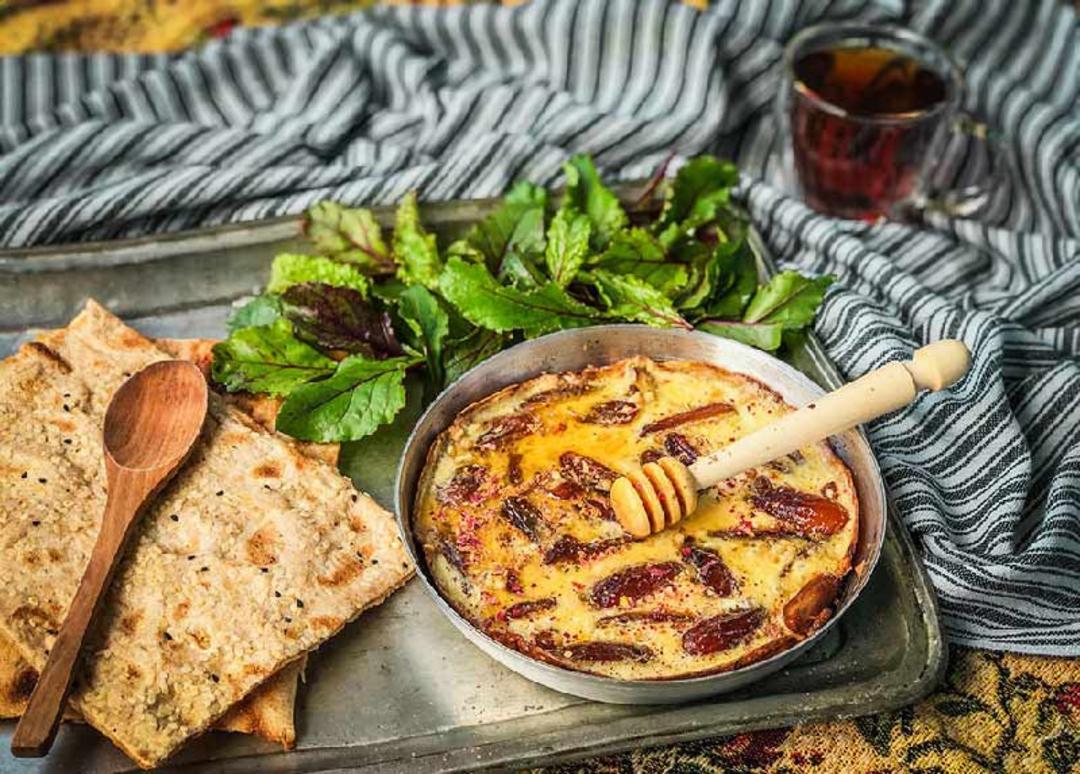 خاگینه خرما زنجانی