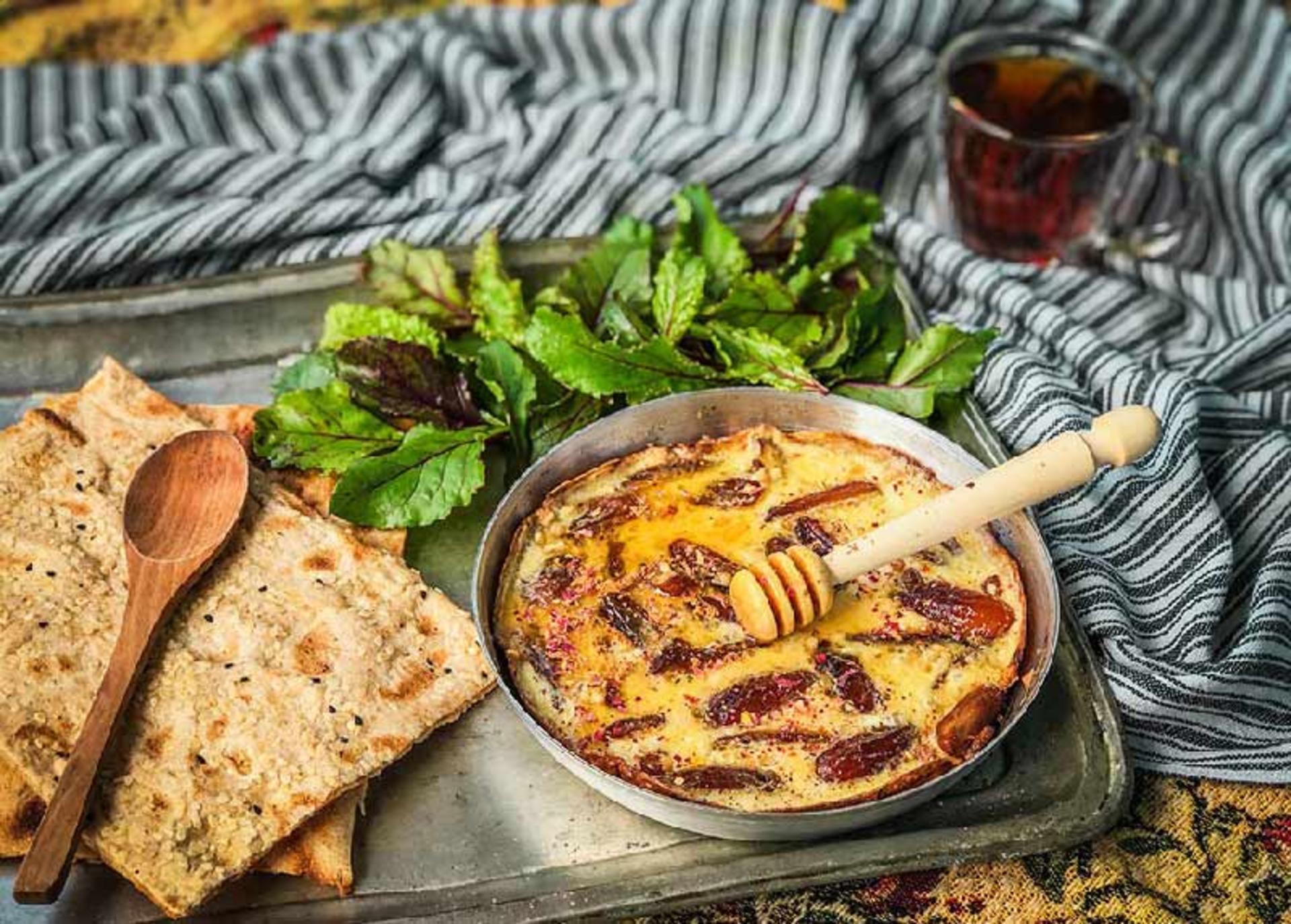خاگینه خرما زنجانی