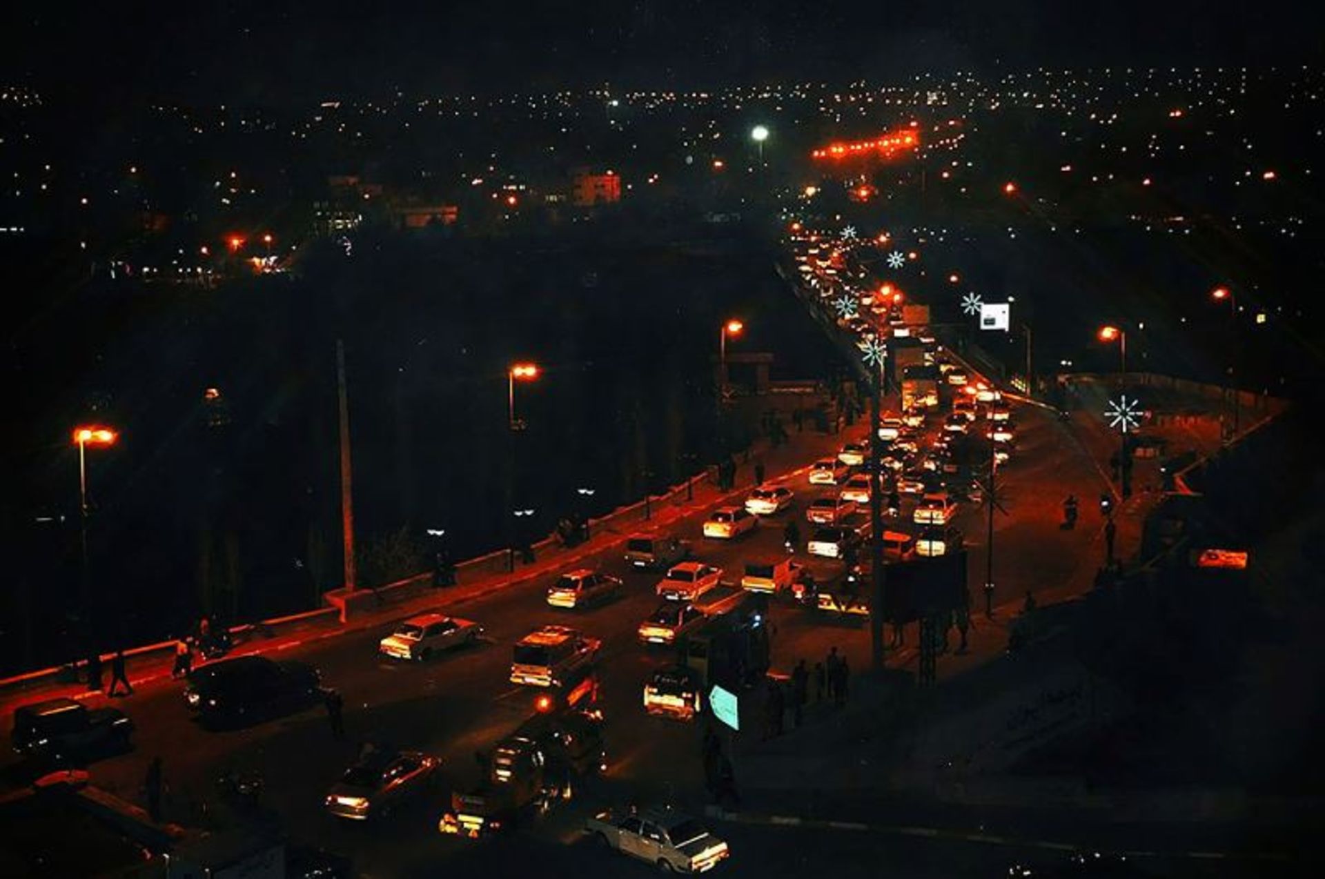 بوکان در شب