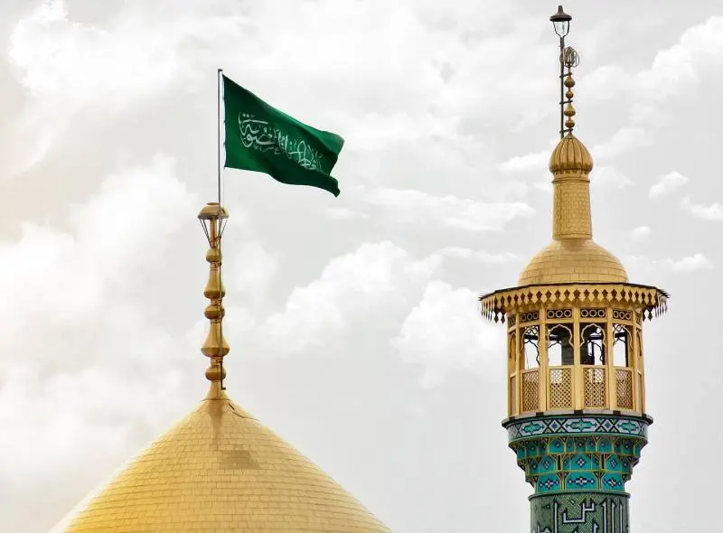 گنبد حرم حضرت معصومه