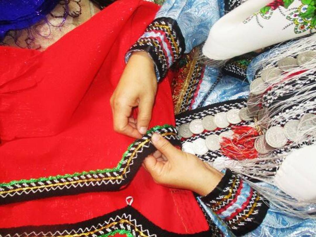 لباس محلی مردم علی آباد کتول