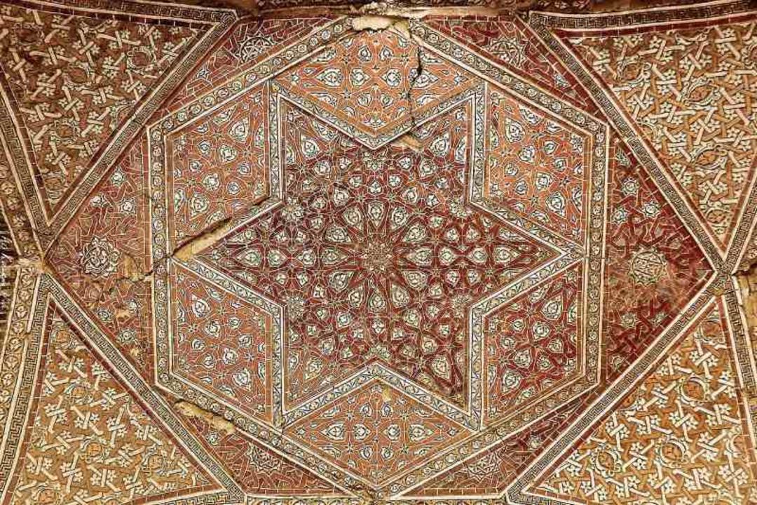 تزیینات گنبد سلطانیه