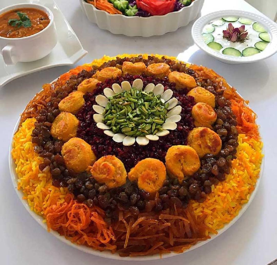 آجیل پلو مجلسی