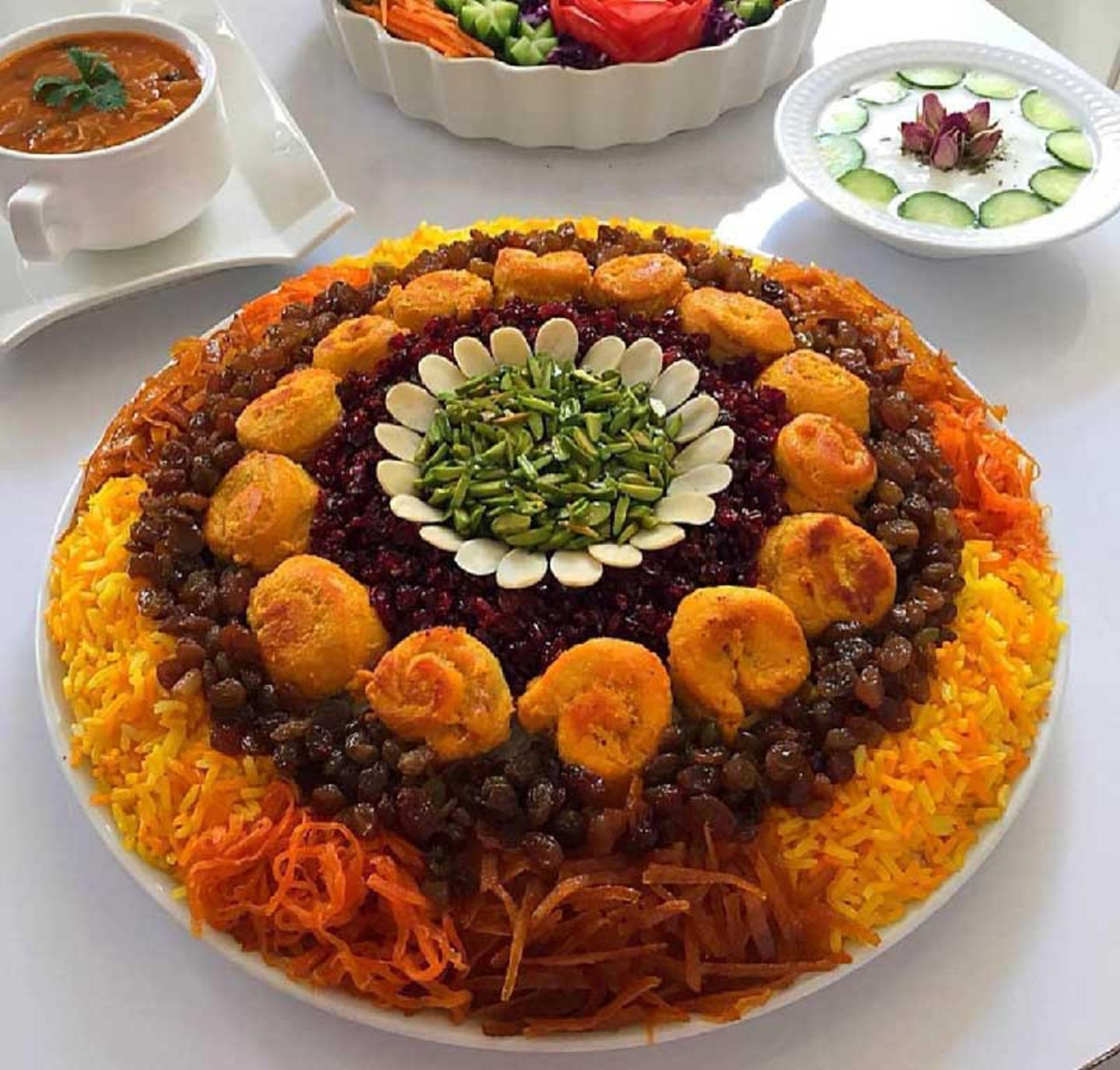 آجیل پلو مجلسی