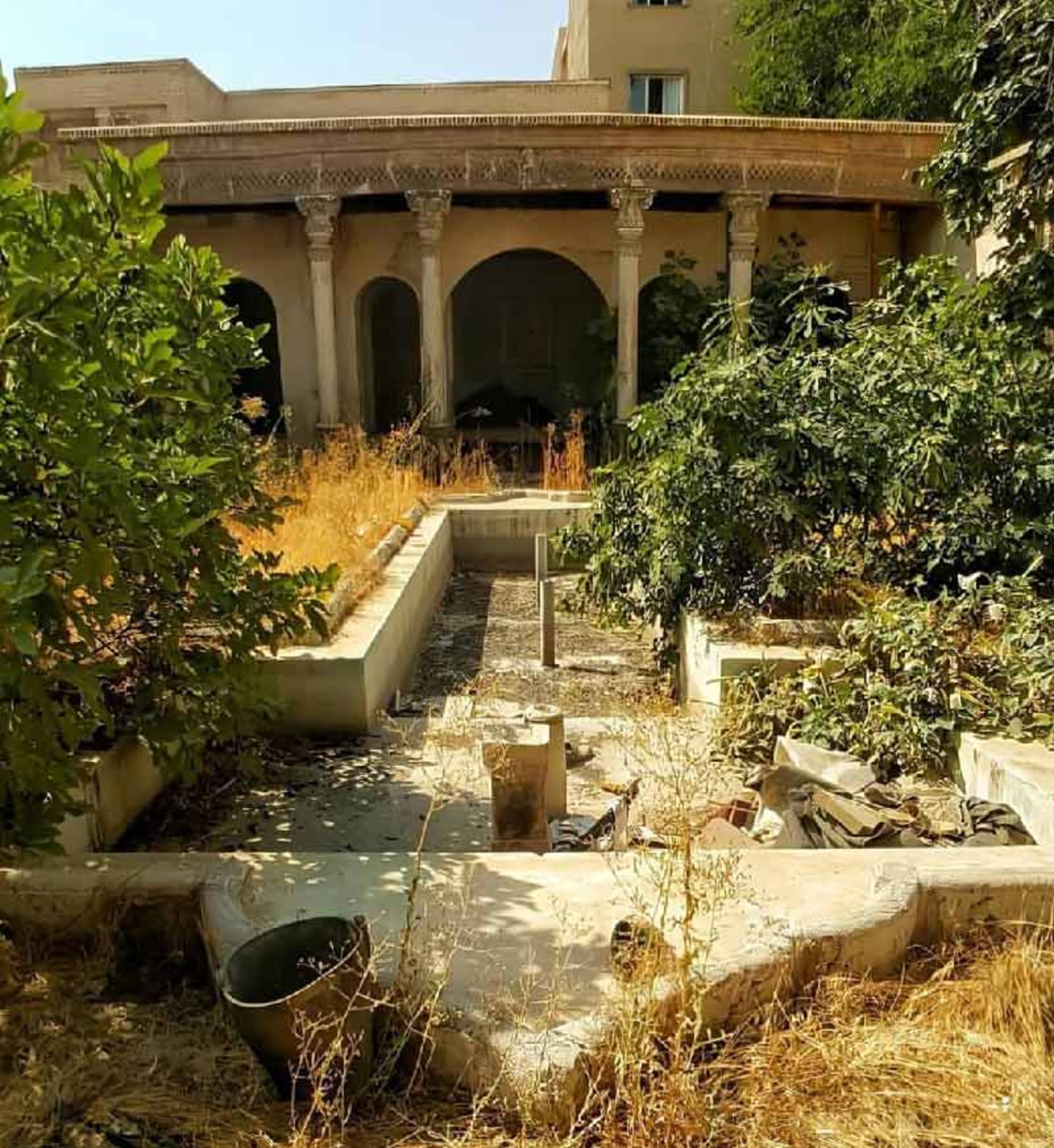 حیاط خانه نصیرالدوله 