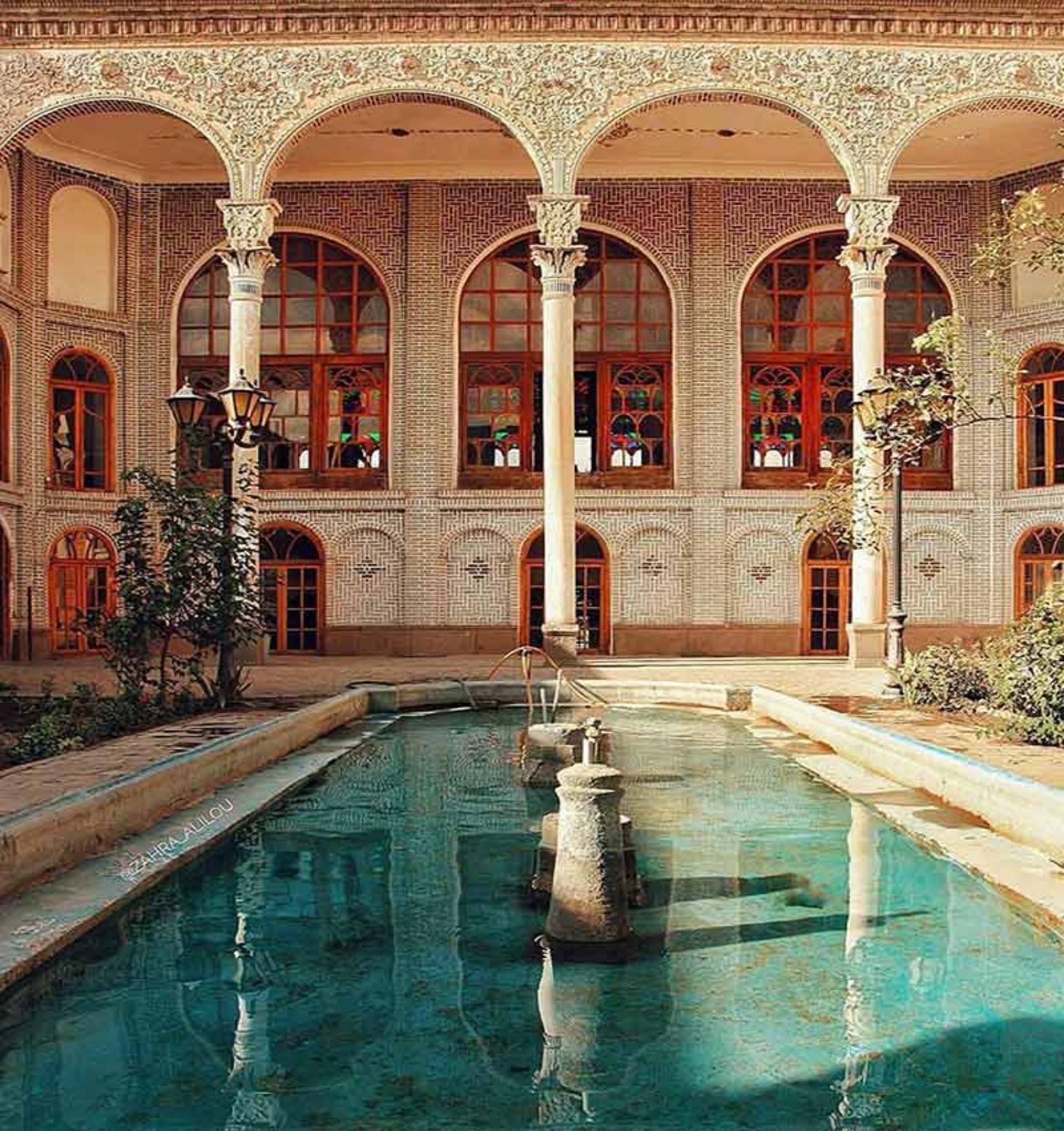 حوض آب خانه بهنام تبریز