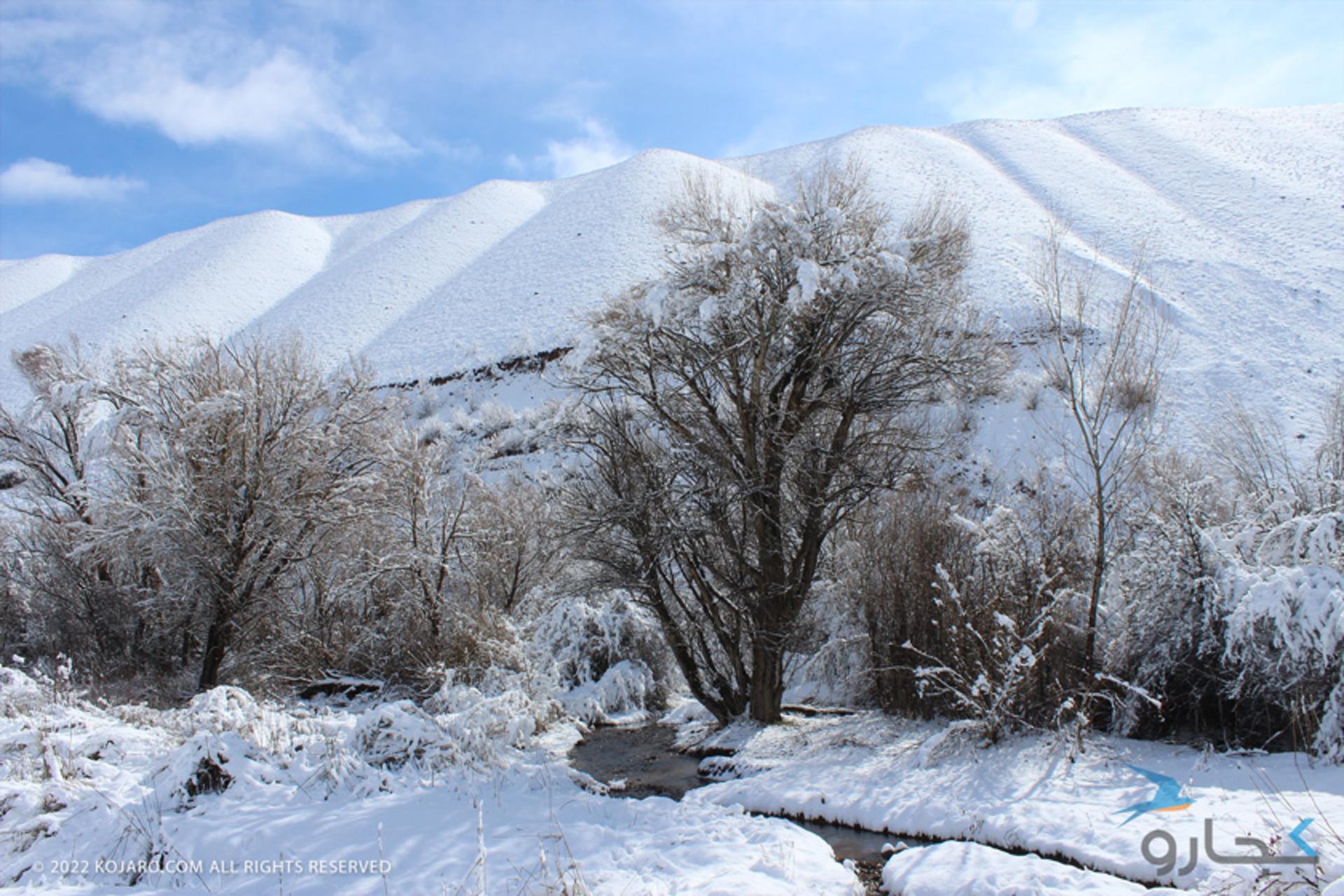 مسیر منتهی به آبشار