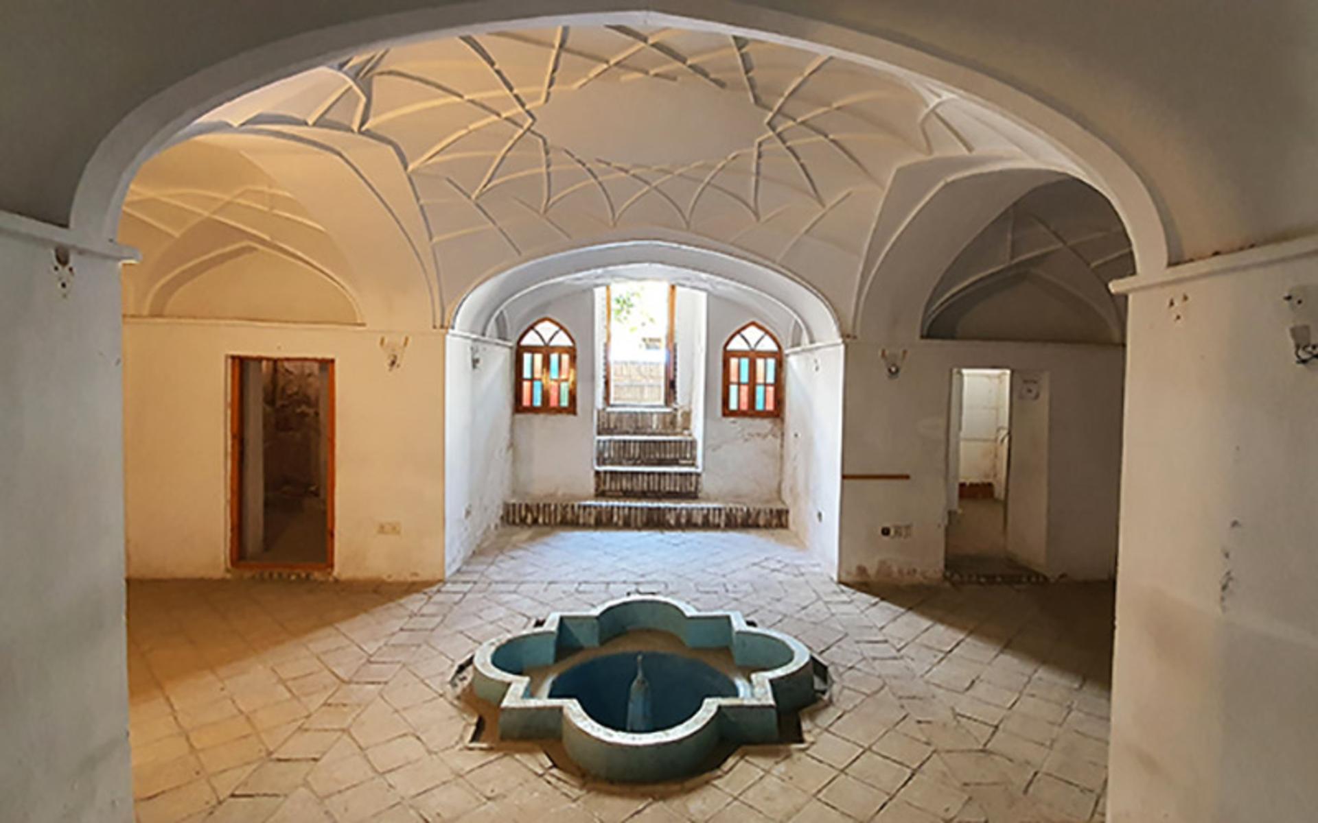 زیرزمین و حوضخانه خانه تدین