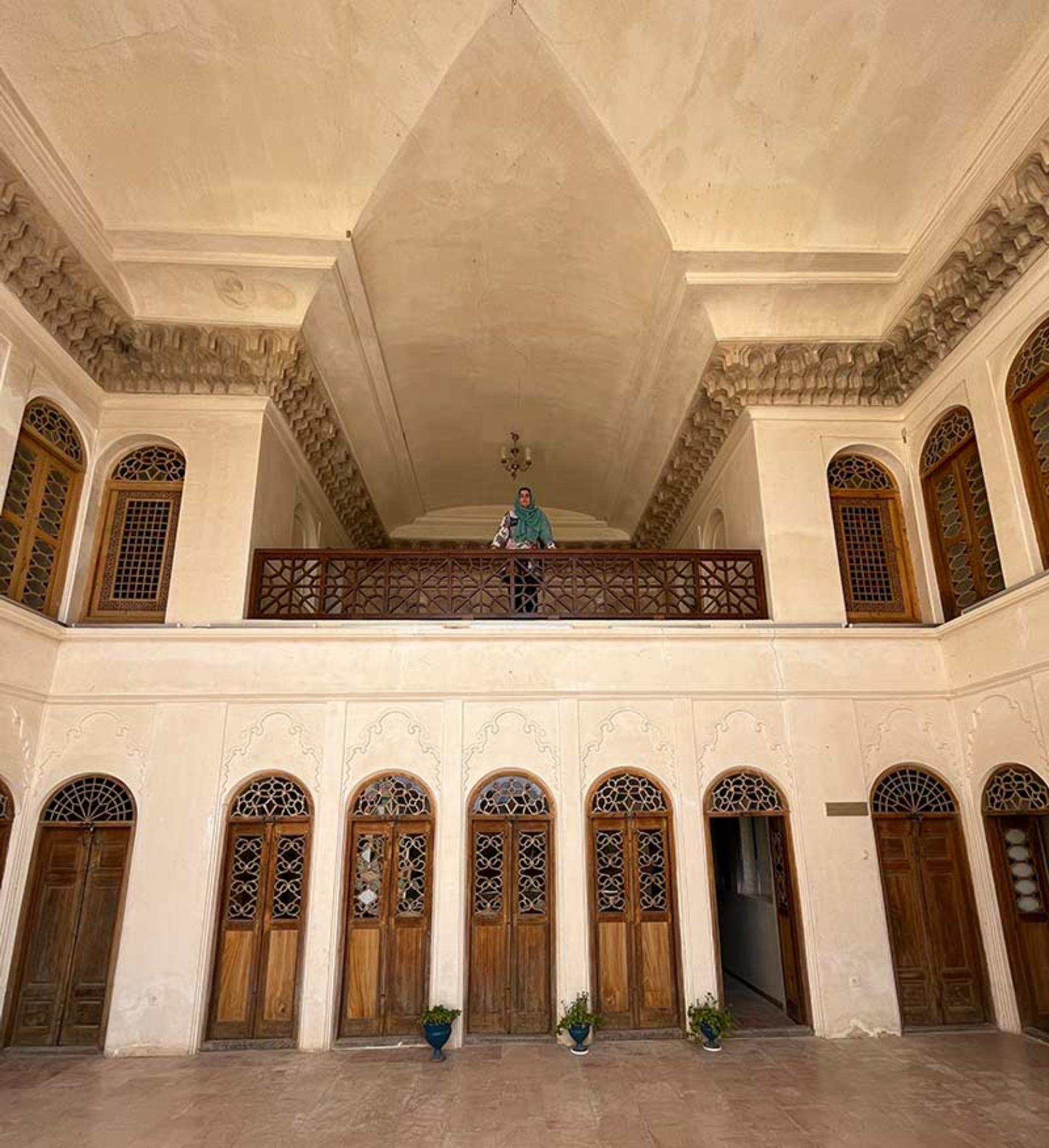 بخشی از اندرونی خانه آقازاده 