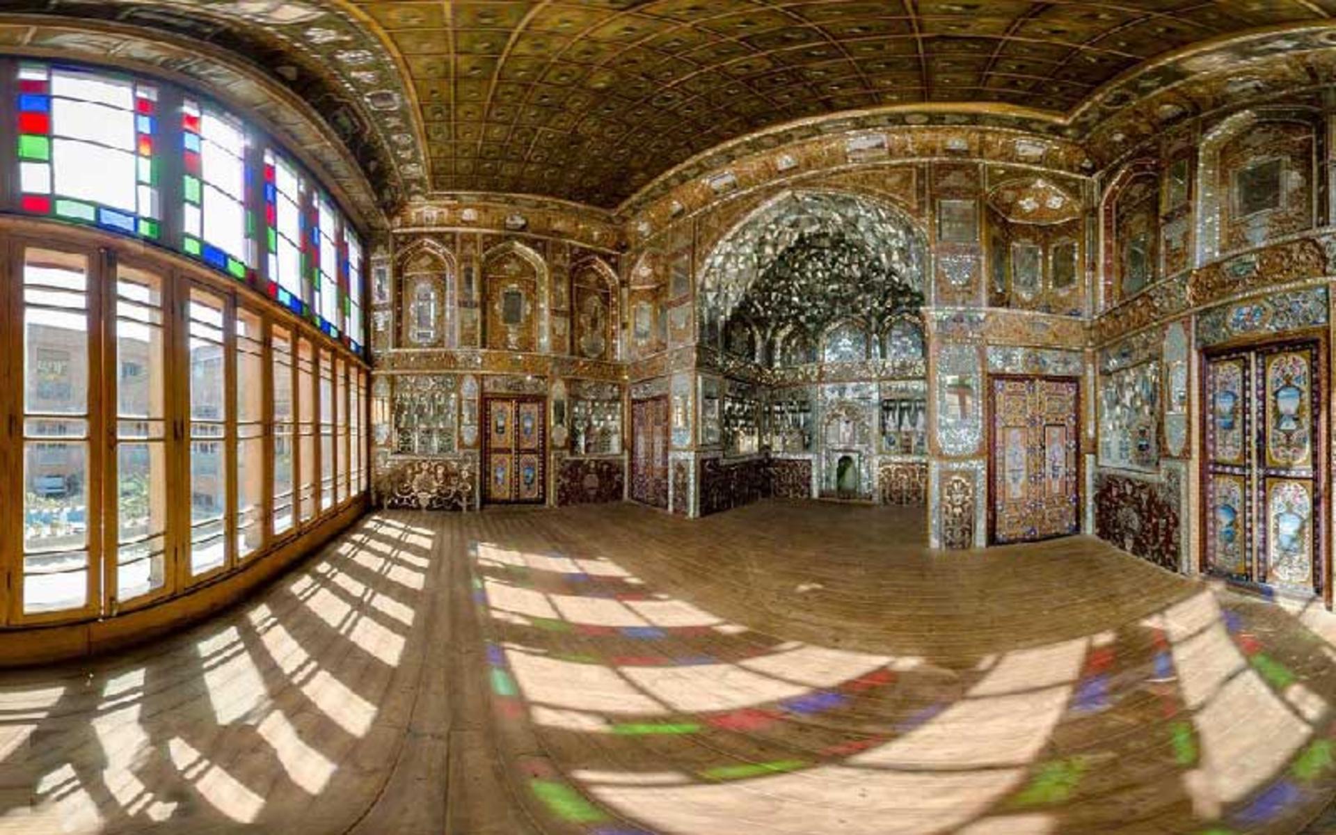 اتاق آینه خانه سلطان بیگم 
