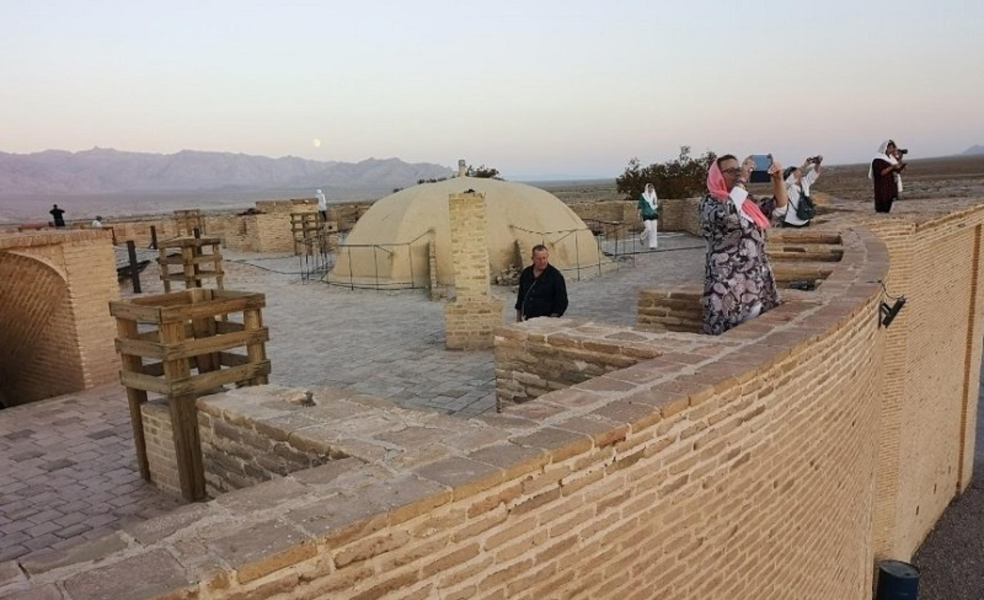 سقف کاروانسرای زین الدین مهریز