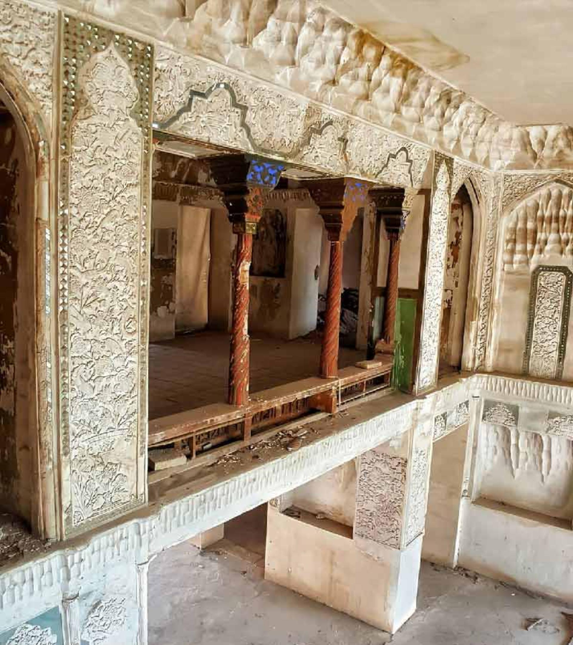 فضای داخلی خانه نصیرالدوله 