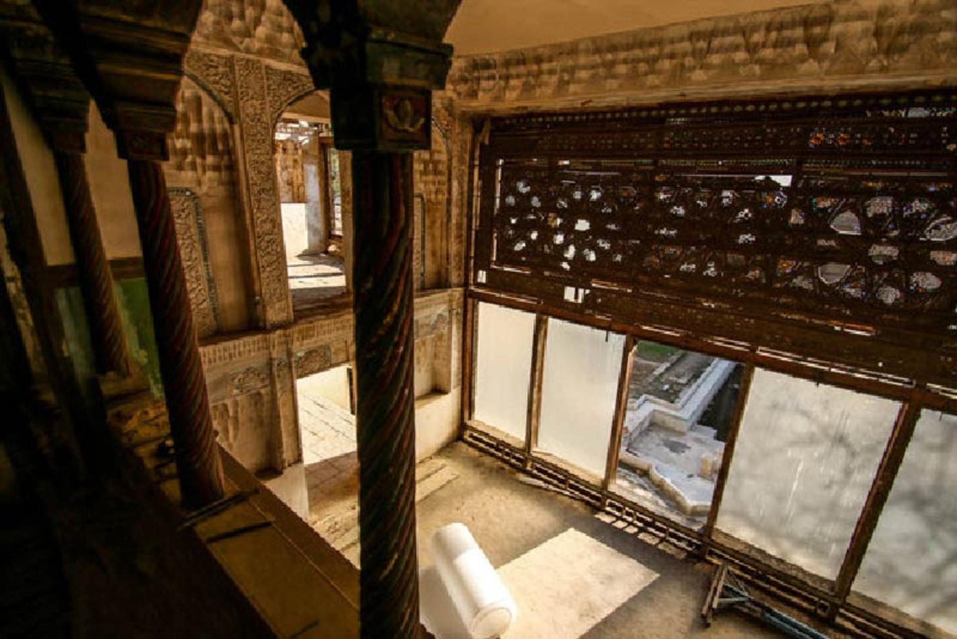معماری داخلی خانه نصیرالدوله 