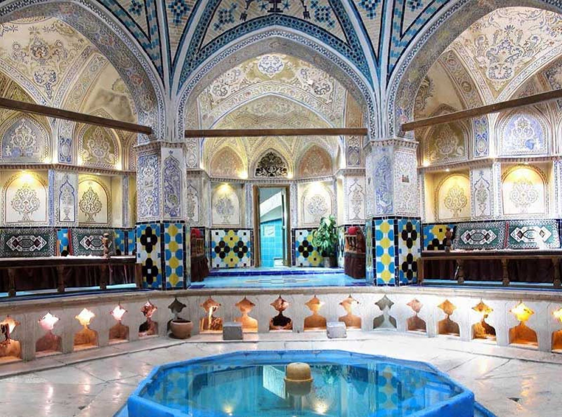 تهویه هوا در حمام های ایرانی