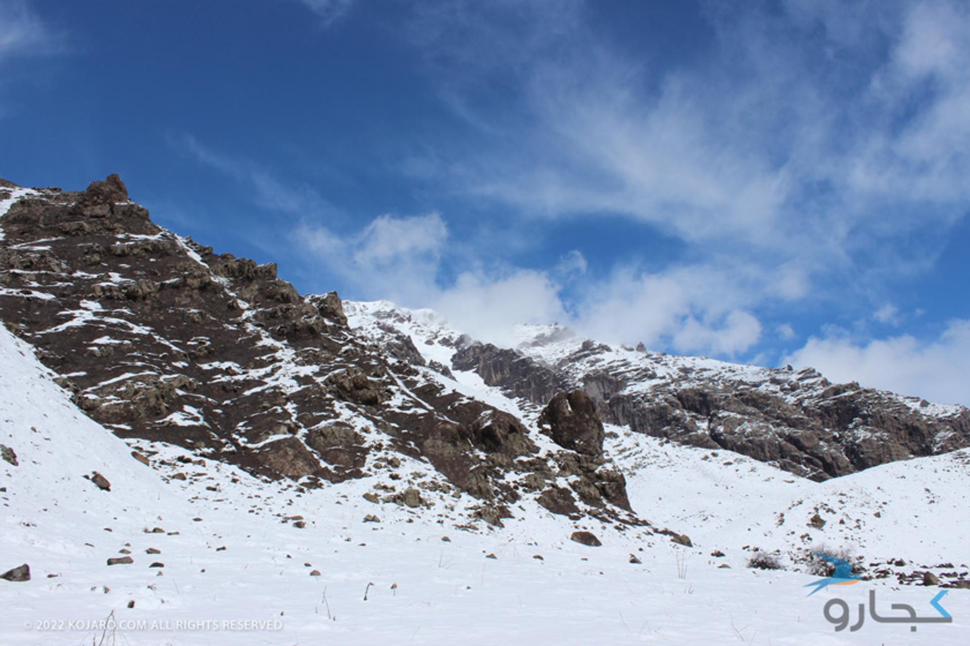 کوه های اطراف روستای جوستان