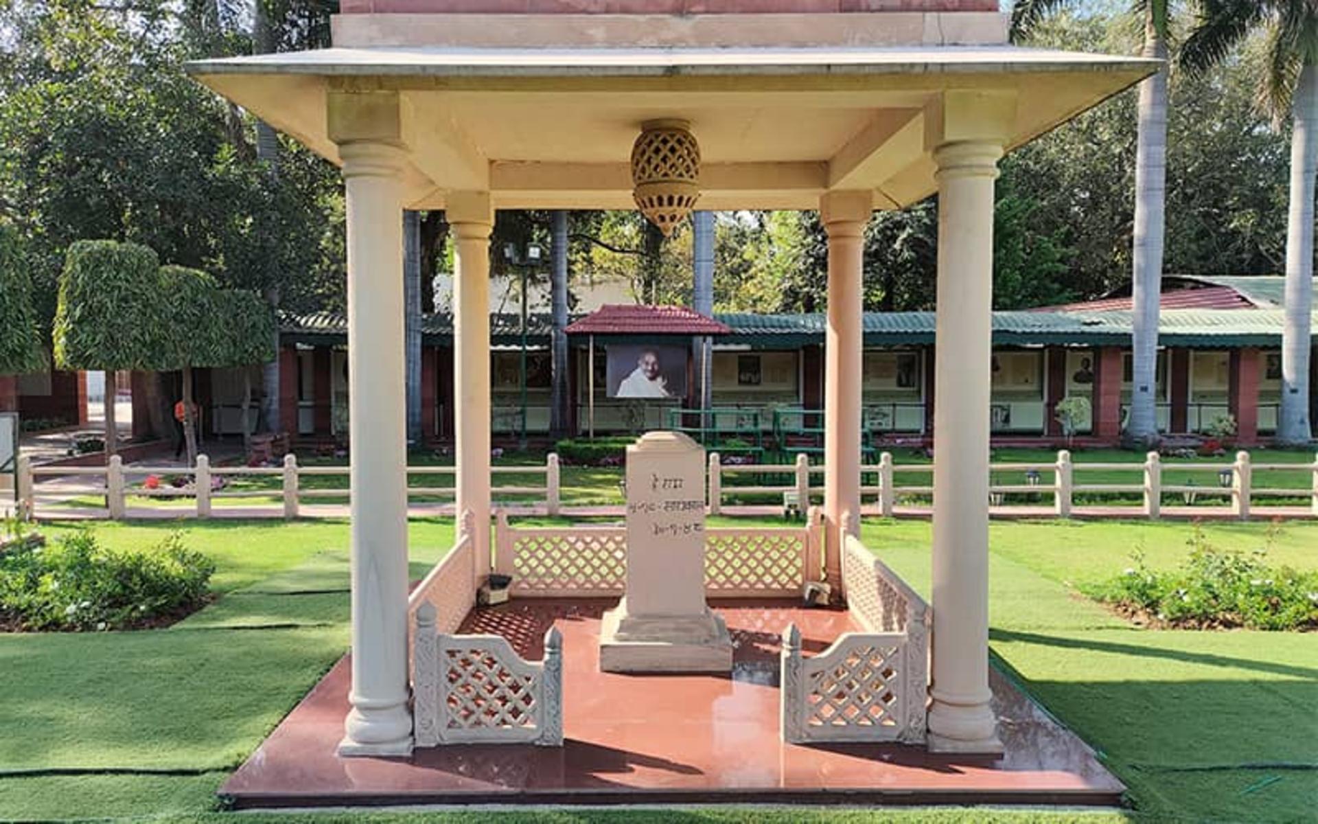 محل ترور گاندی در موزه 