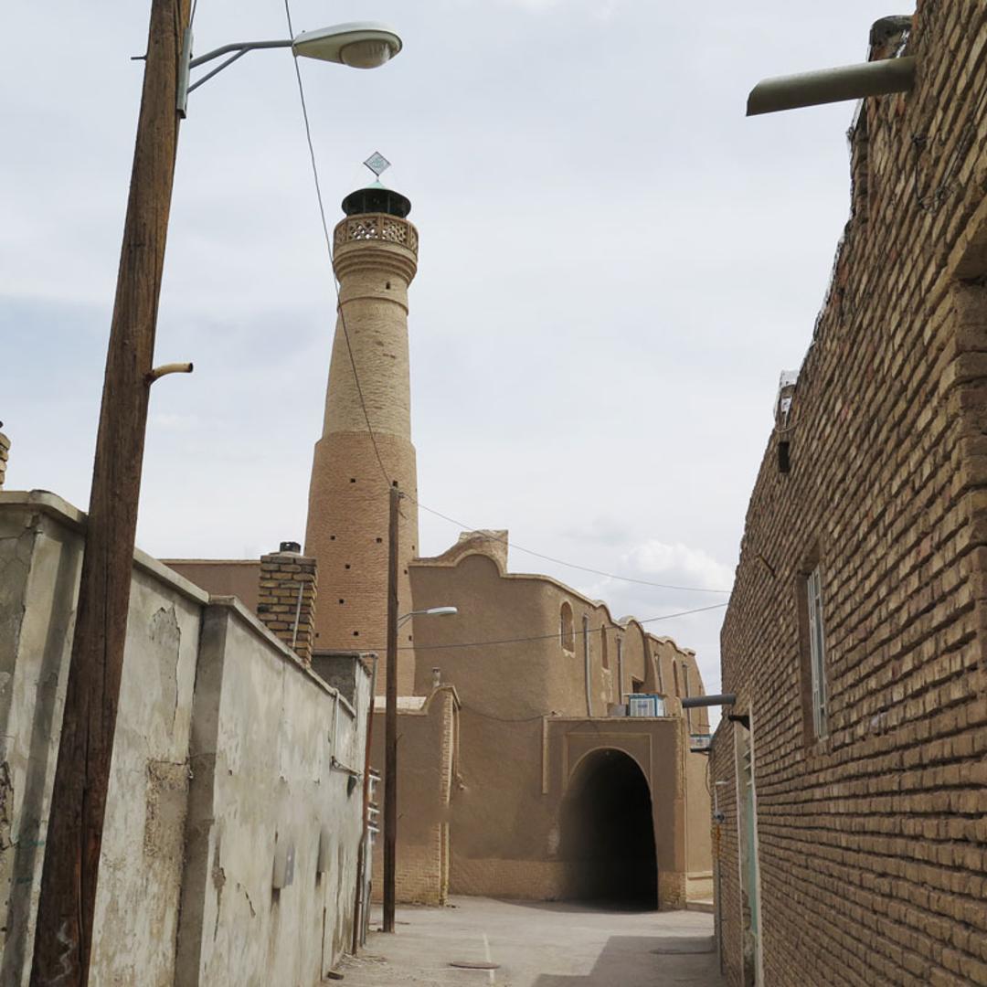 کوچه منتهی به مسجد جامع بافران