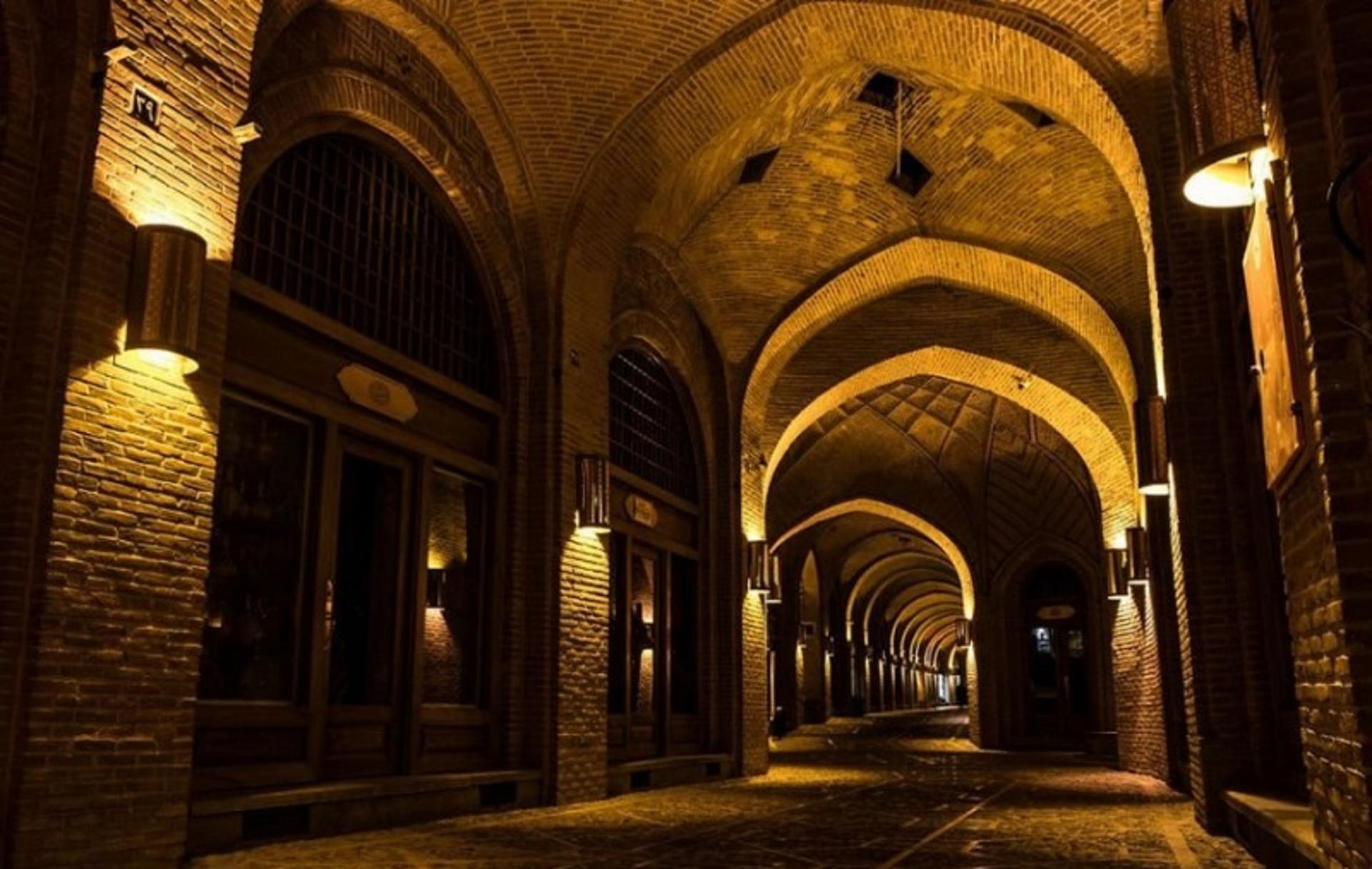 معماری کاروانسرای سعدالسلطنه
