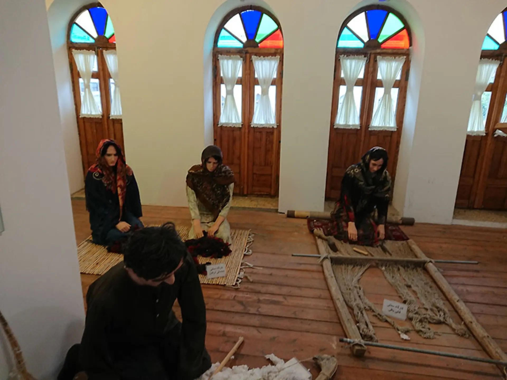 مجسمه های مشاغل قدیمی گرگان 