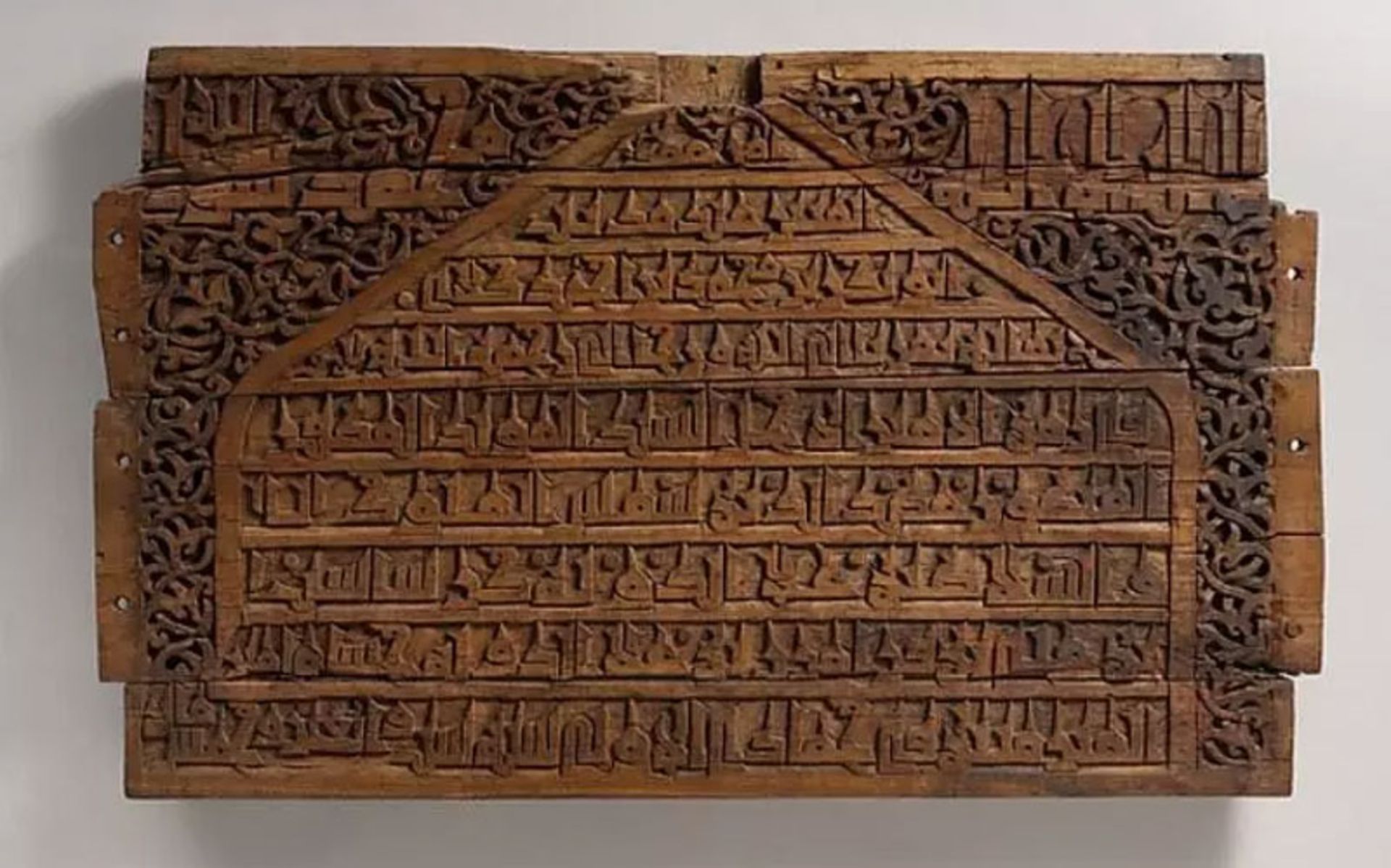 کتیبه منبر مسجد جامع ندوشن