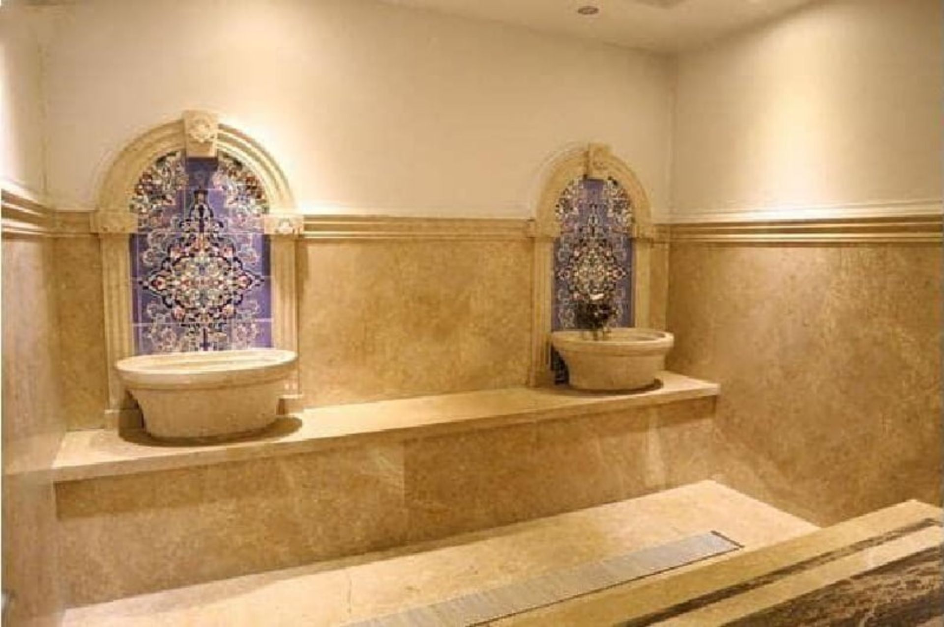 حمام ترکی دهکده آبی پارس