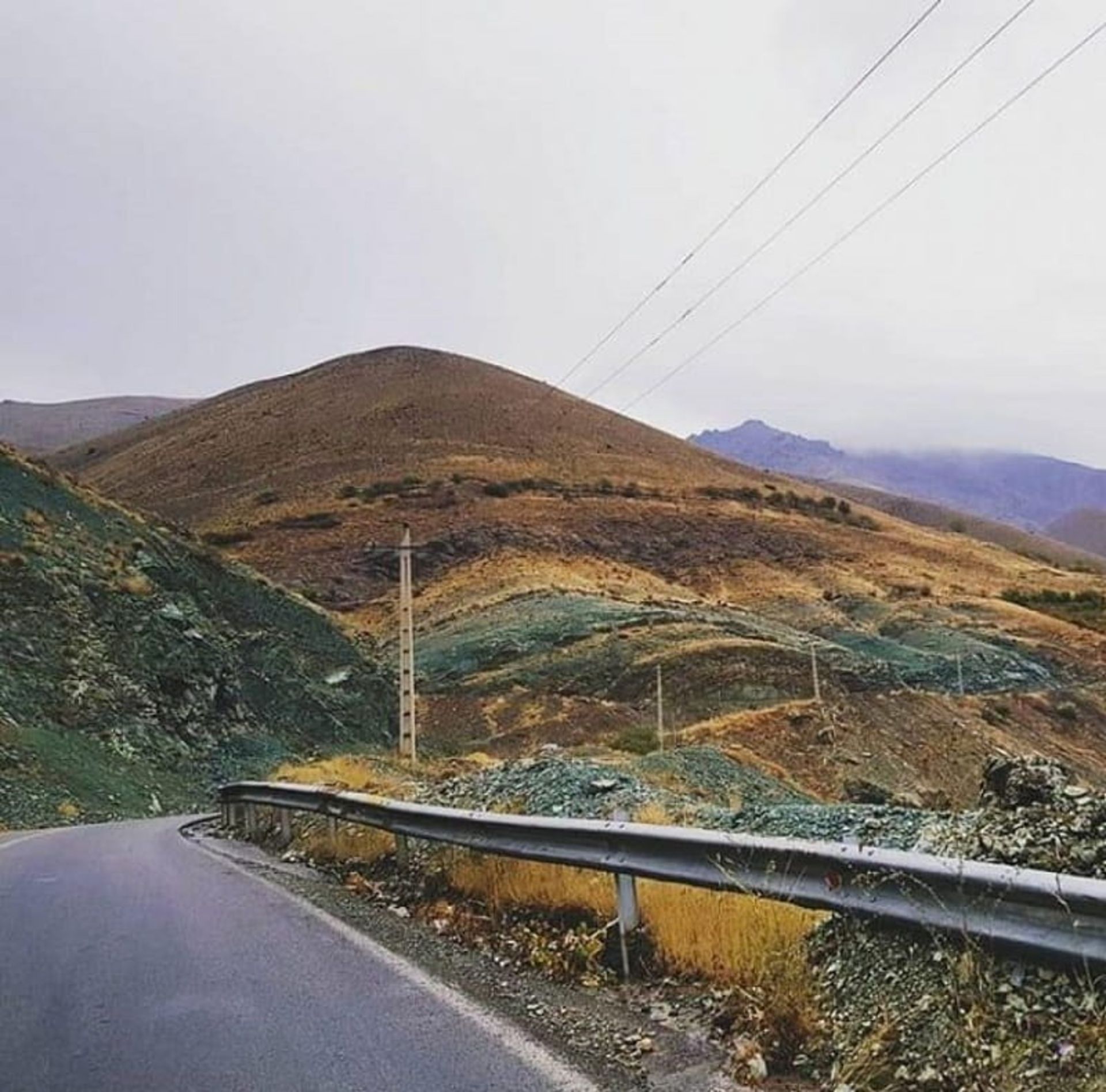 جاده روستای امامه 