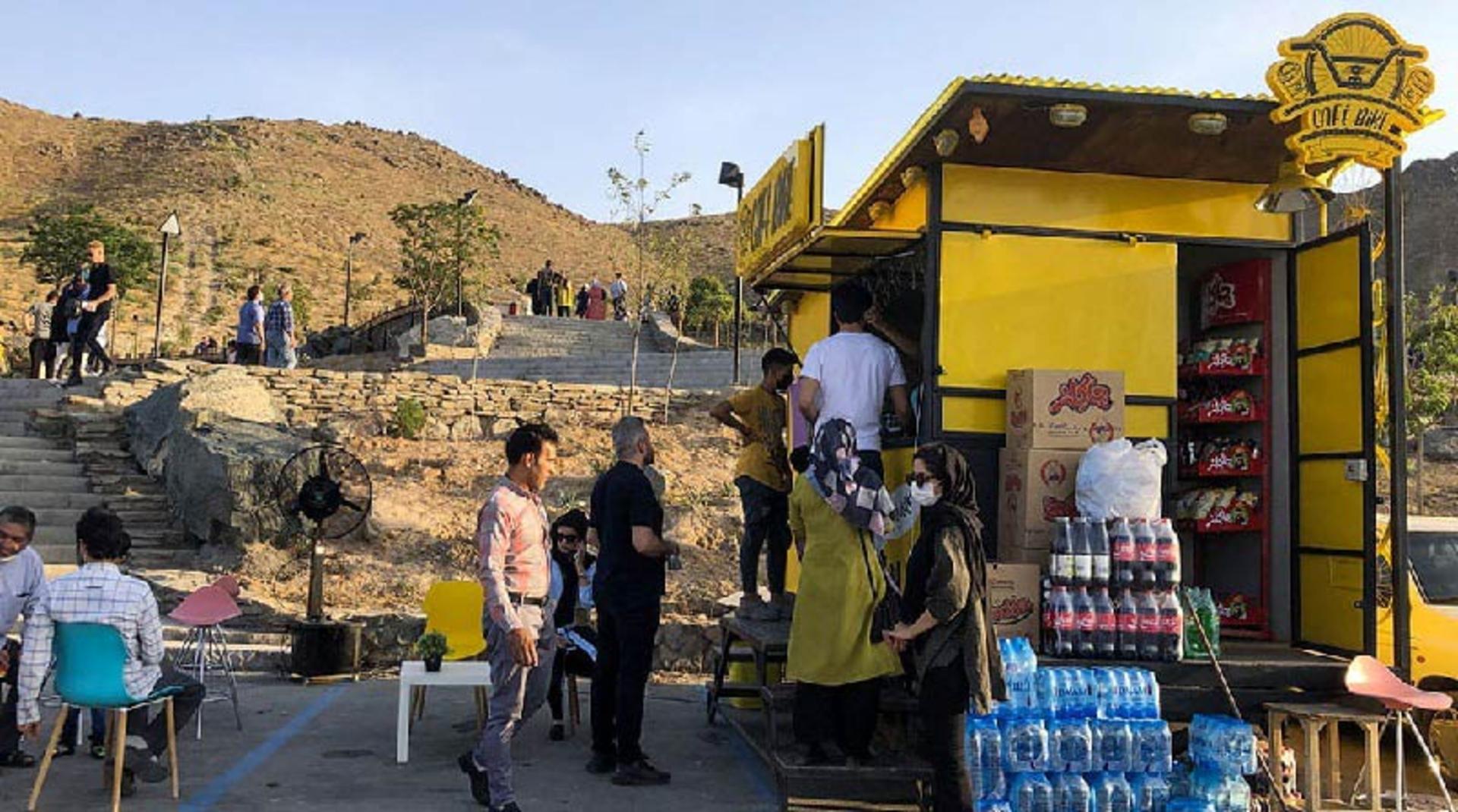 بوفه در کوهشار مشهد