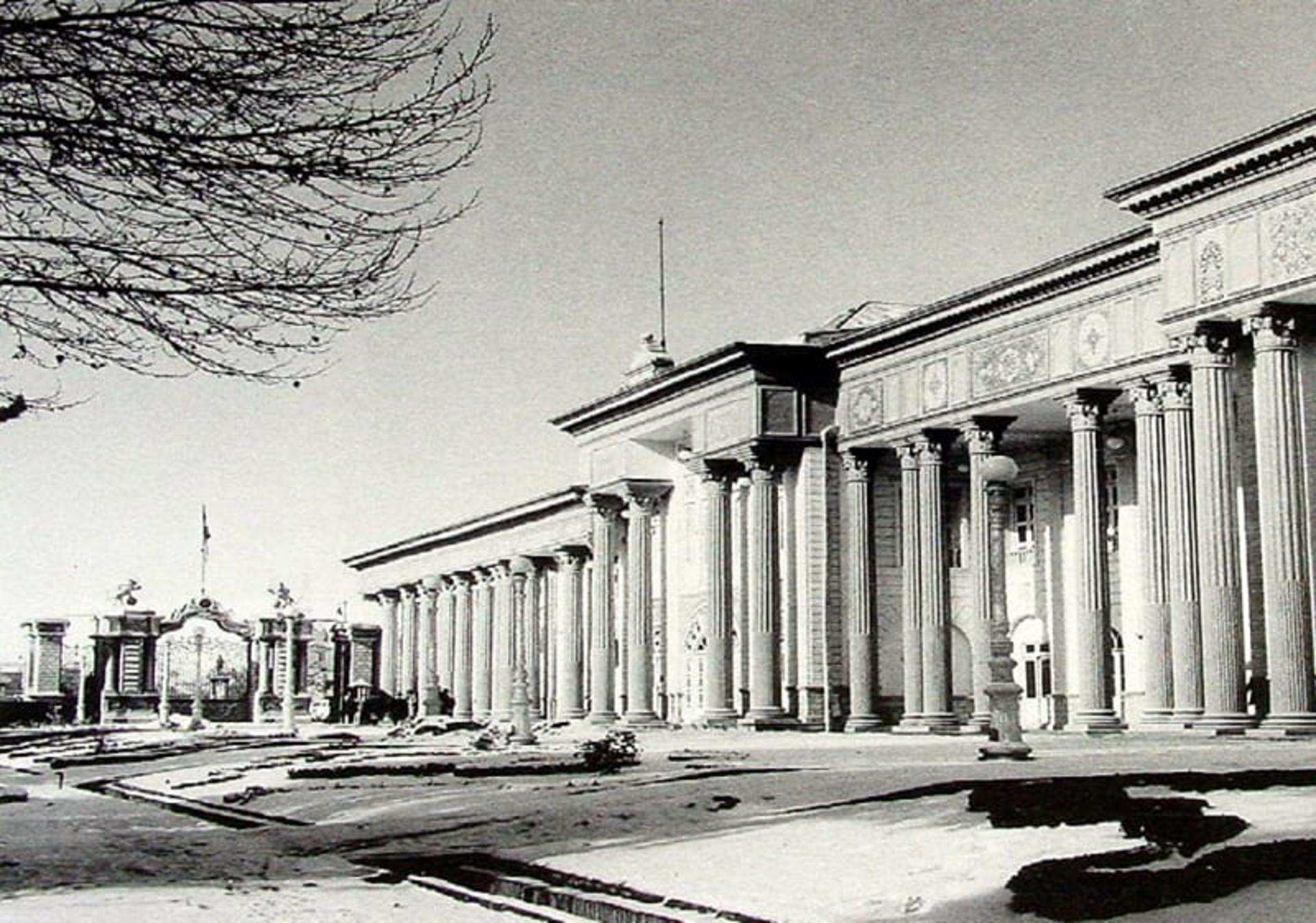 عمارت بهارستان در گذشته