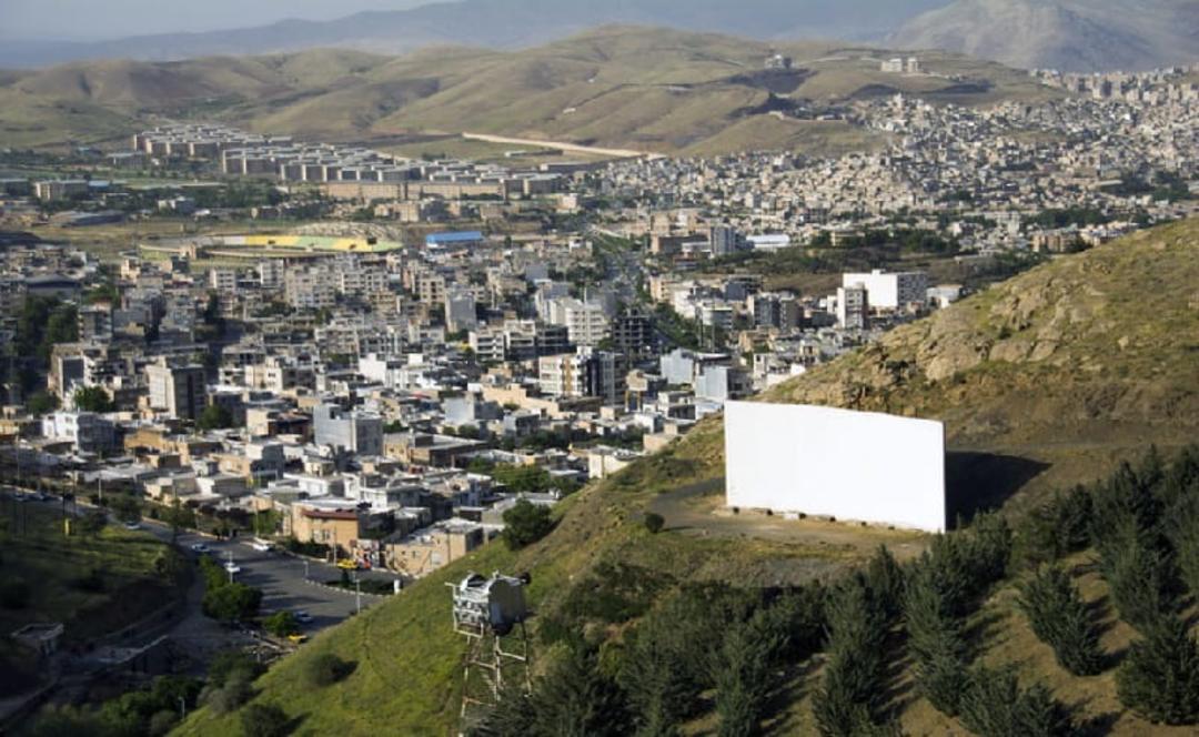 بزرگ‌ترین سینمای روباز خاورمیانه پارک آبیدر سنندج